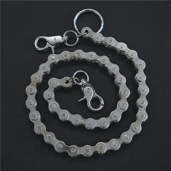 Jewelry Hiphop Bicycle Chain Pant Chains Size ONE SIZE - 2 Thumbnail