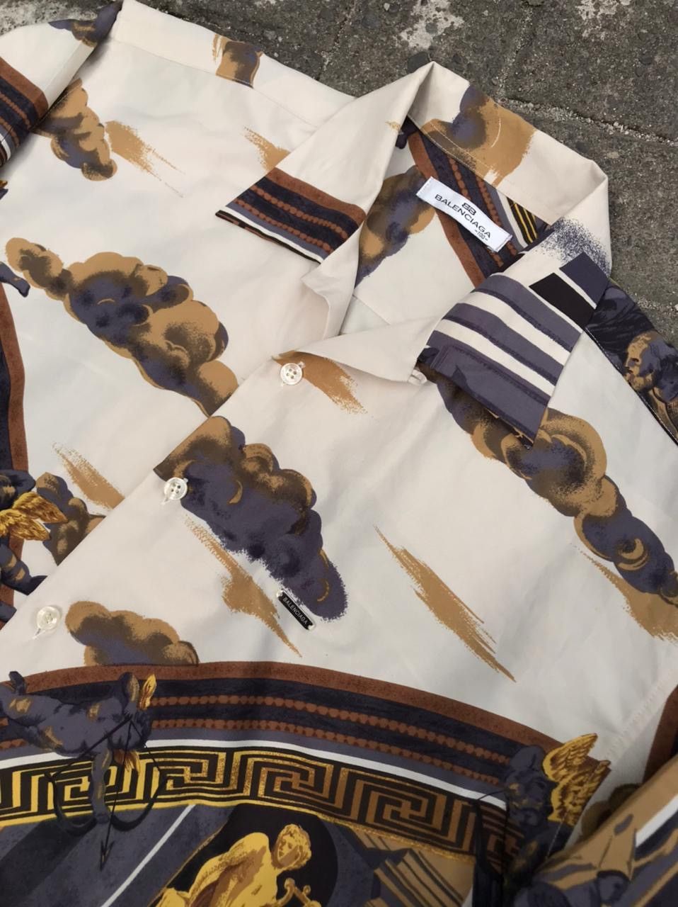 Balenciaga Vintage Balenciaga silk shirts Size US L / EU 52-54 / 3 - 3 Thumbnail