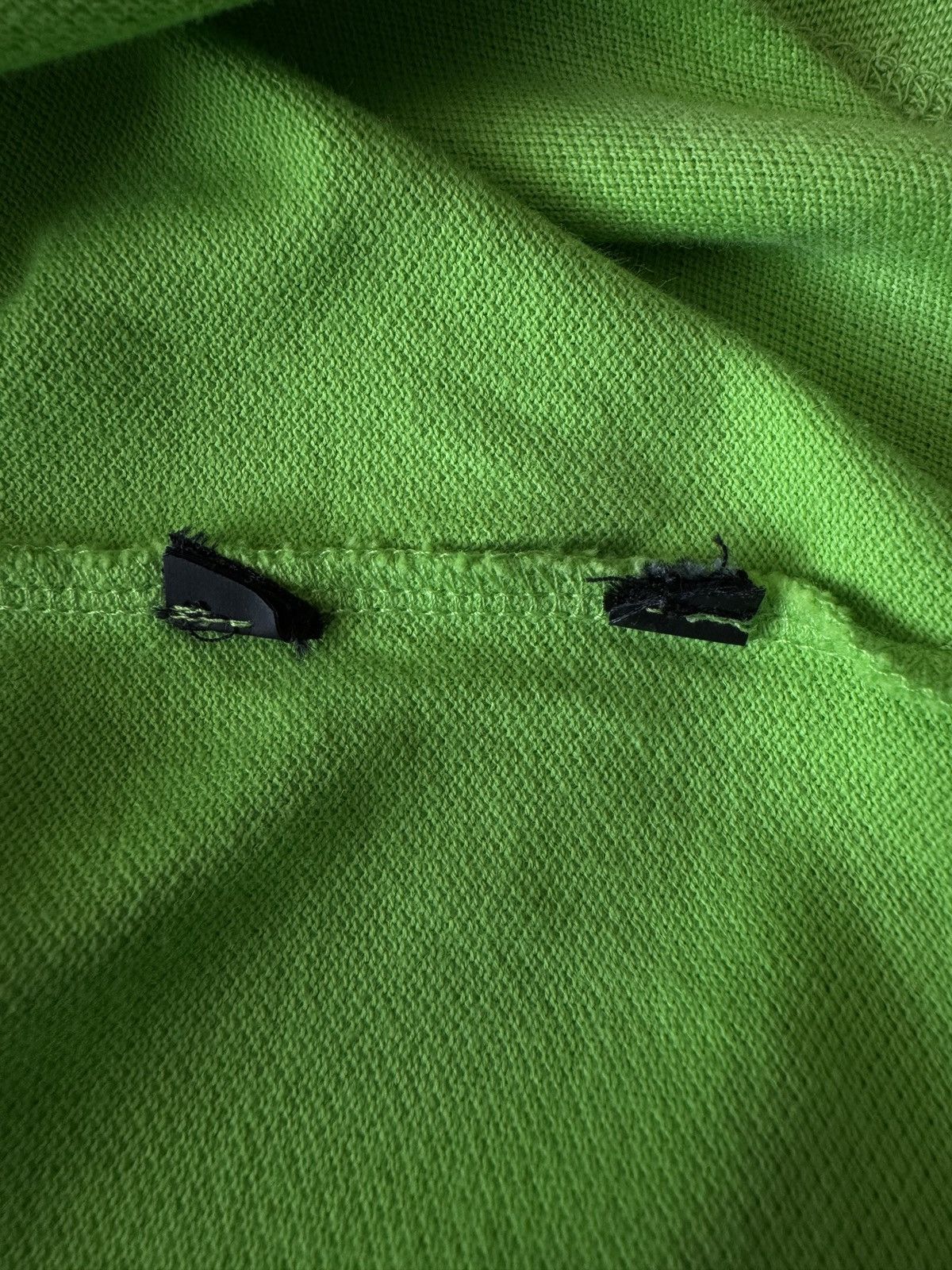 Prada 🔥🔥 Prada Red Tab Neon Green Cotton Polo Shirt Size US L / EU 52-54 / 3 - 5 Thumbnail