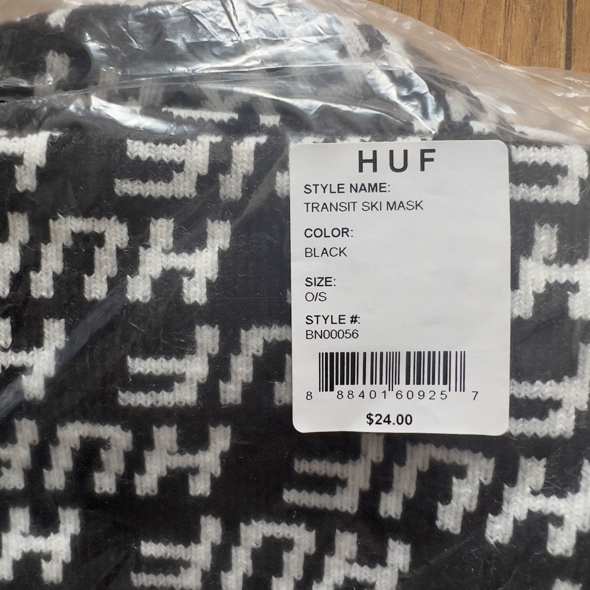 Huf Transit Ski Mask Size ONE SIZE - 8 Thumbnail