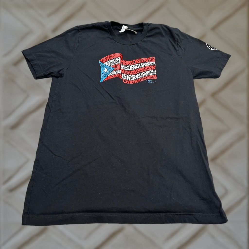 Vintage VINTAGE? (no) Bella + Canvas T-Shirt Men Large Black Crew Neck Short Sleeve Graphic Tee Casual Tee Adult Large Black Logo Tee Men Size US L / EU 52-54 / 3 - 1 Thumbnail