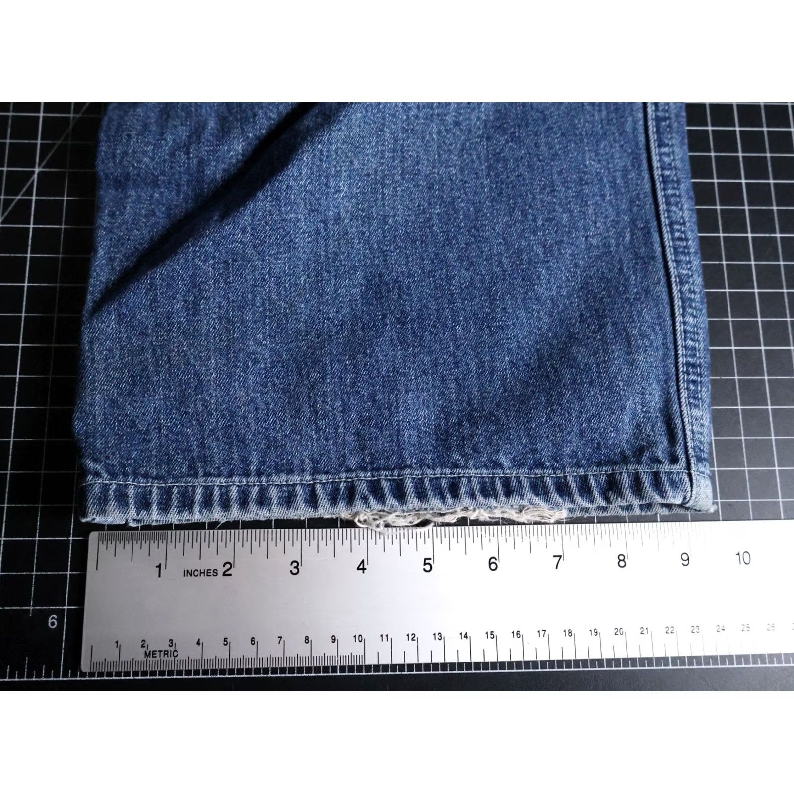 Guess VINTAGE GUESS Jeans Men's 34 x 32 Blue Baggy Fit Carpenter Button Fly 90s Size US 34 / EU 50 - 7 Thumbnail