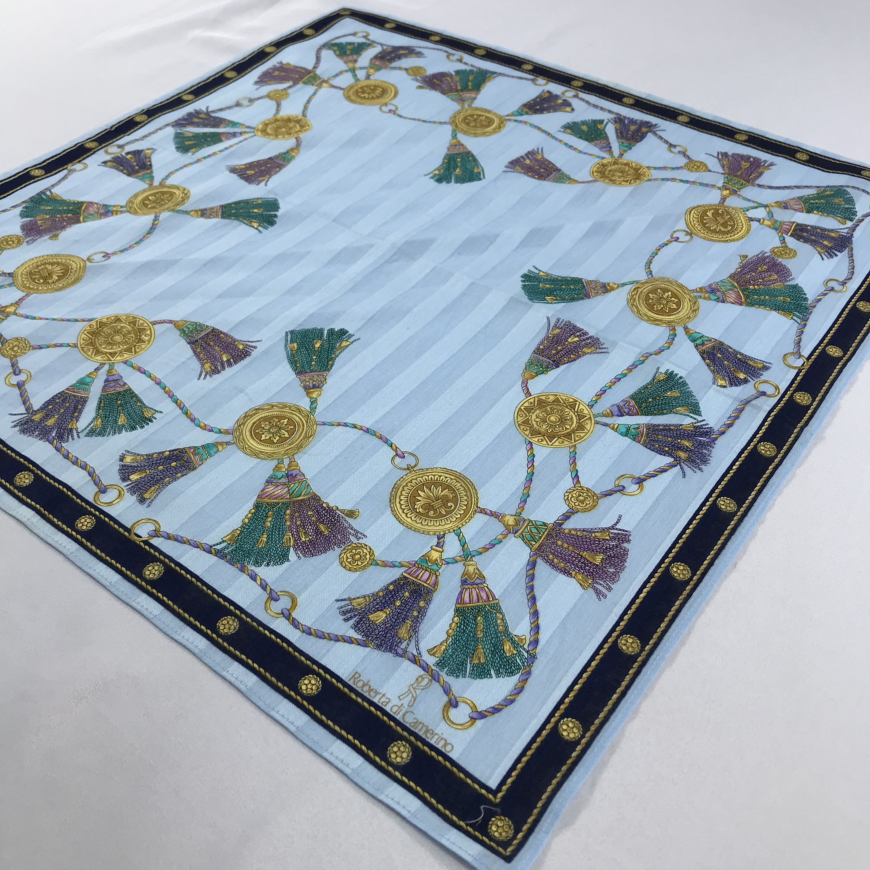 Roberta di Camerino Roberta Di Camerino Bandana /Handkerchief/Neckerchief -S2066 Size ONE SIZE - 2 Thumbnail