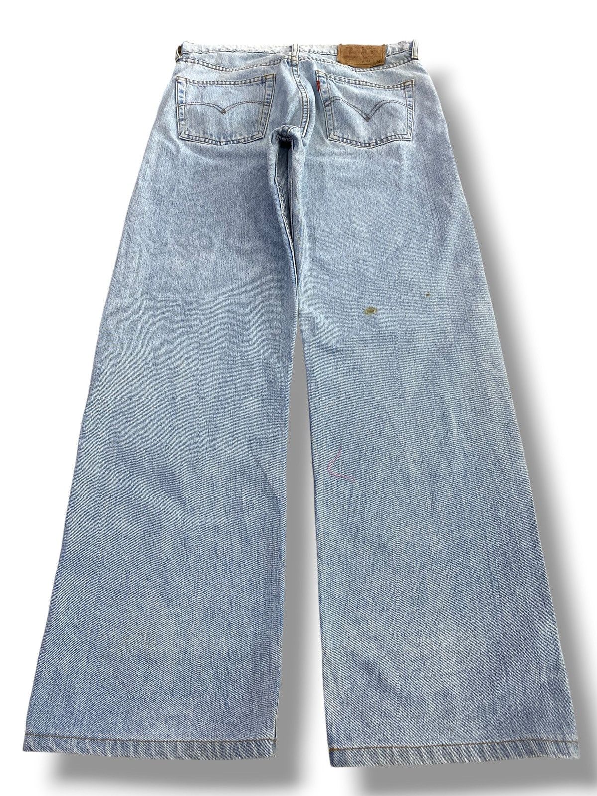 Levi's Vintage Levi’s Acid Light Wash Style Loose Jeans Size US 32 / EU 48 - 3 Thumbnail