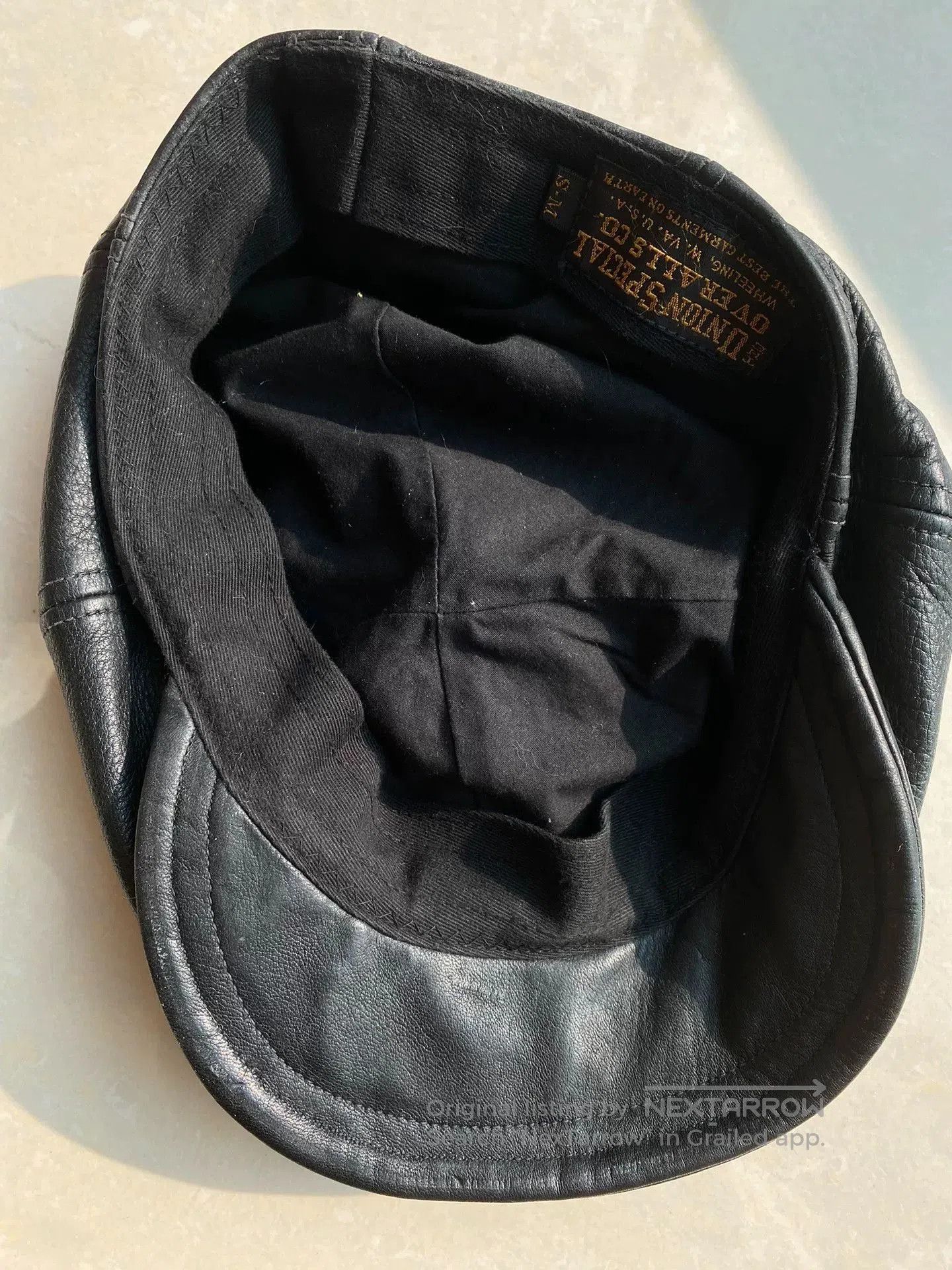 Freewheelers freewheelers leather derby hat cap. Size ONE SIZE - 4 Thumbnail
