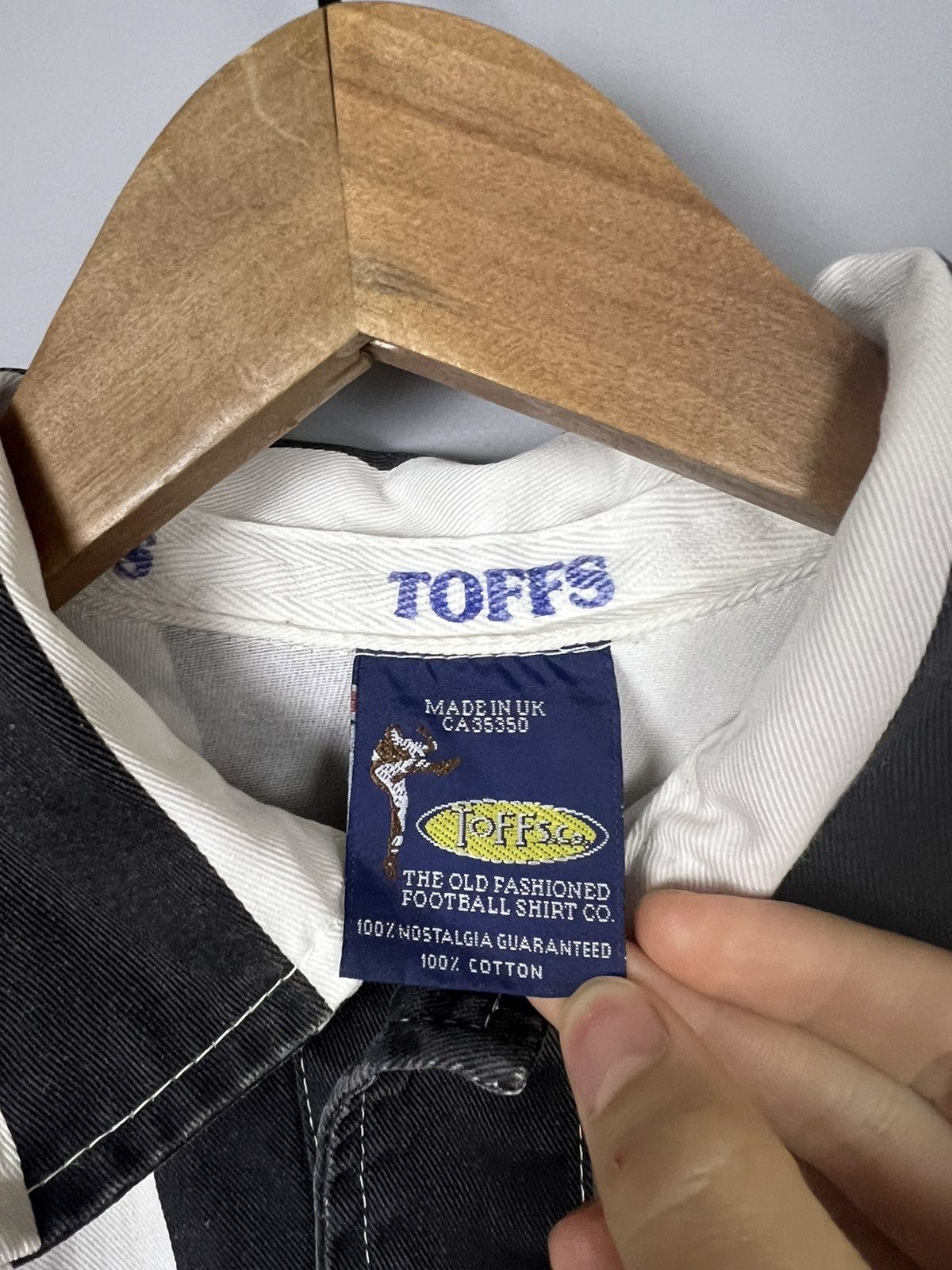 Toffs Vintage Jersey Newcastle United Long Sleeve Shirt Toffs Size US L / EU 52-54 / 3 - 5 Thumbnail