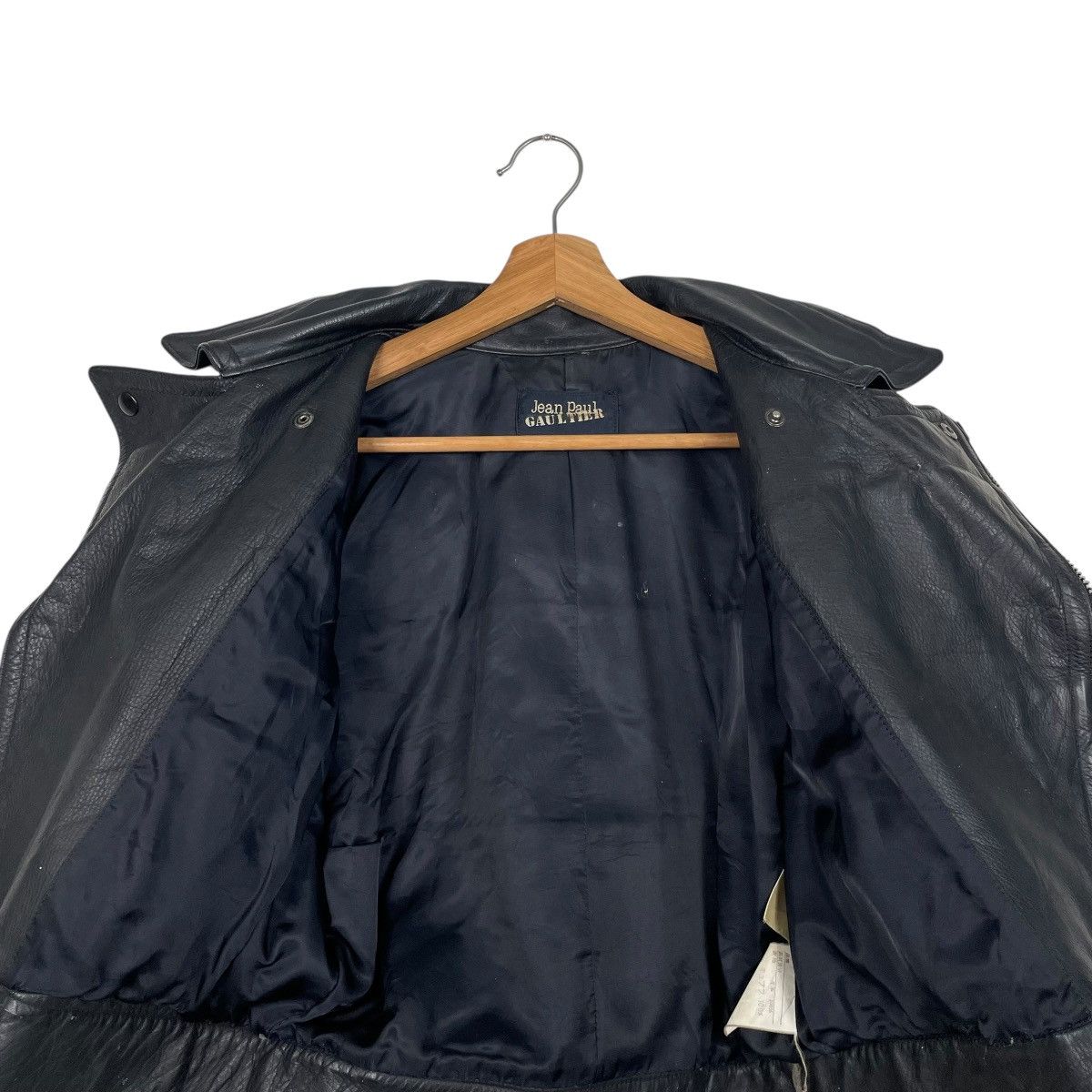 Jean Paul Gaultier Jean Paul Gaultier Crop Biker Leather Jacket Size US S / EU 44-46 / 1 - 12 Thumbnail