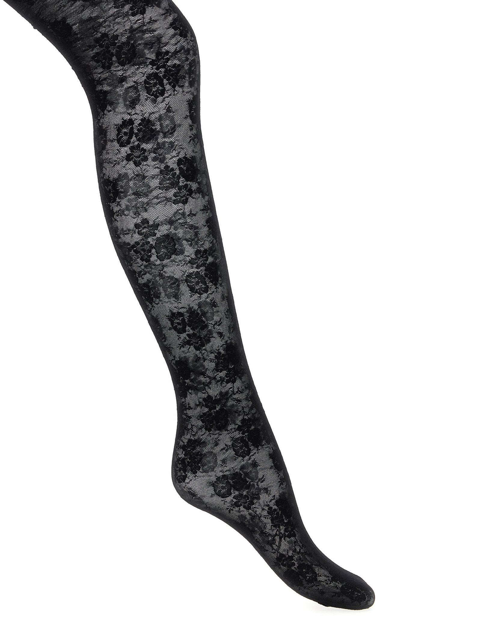 Valentino Valentino Garavani 'Chez Valentino' Lace Tights Size ONE SIZE - 1 Thumbnail