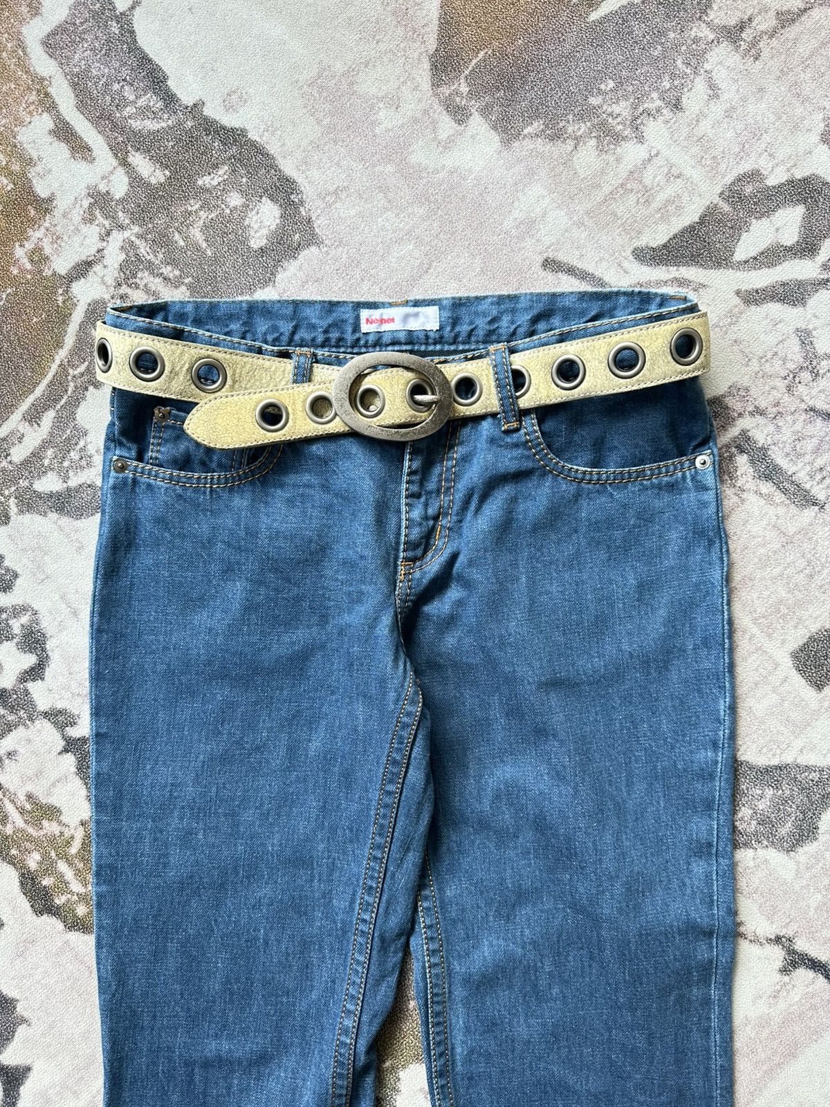 5351 POUR LES HOMMES 00's 5351 Pour Les Hommes eyelet rocker belt Size ONE SIZE - 13 Thumbnail