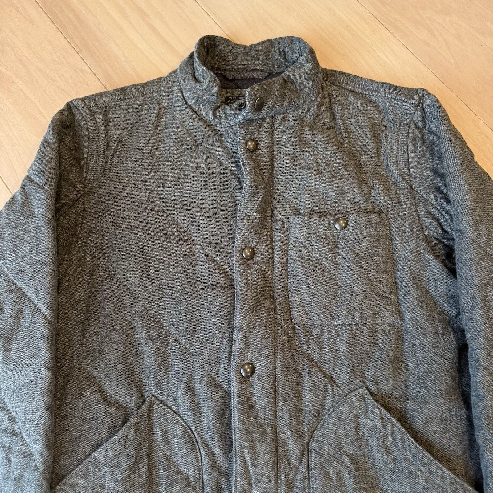 J.Crew J Crew Sussex Jacket Medium Gray Brown Full Zip Insulated Size US M / EU 48-50 / 2 - 3 Thumbnail