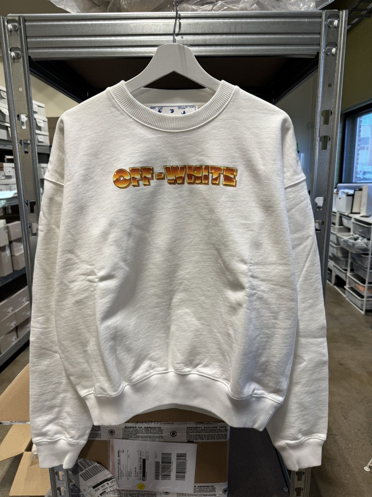 Off-White Off-White Metal Arrow Sweatshirt NEW 650$ Size US M / EU 48-50 / 2 - 2 Thumbnail