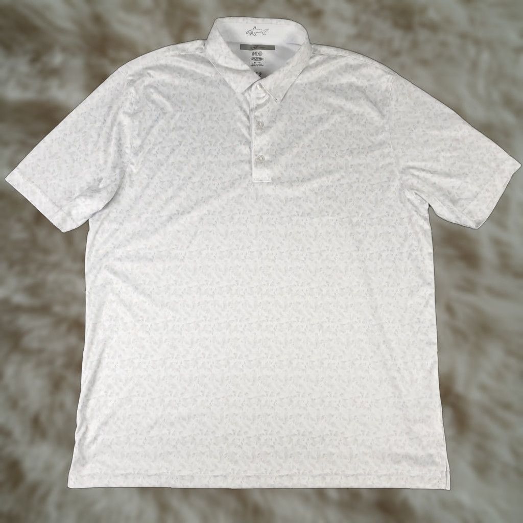 Vintage Greg Norman Polo Shirt Mens XL Gray Shark Golf Casual Short Sleeve Polo Shirt XL Gray Mens Greg Norman Shark Golf Casual Short Sleeve Polo Shirt Size US XL / EU 56 / 4 - 1 Thumbnail