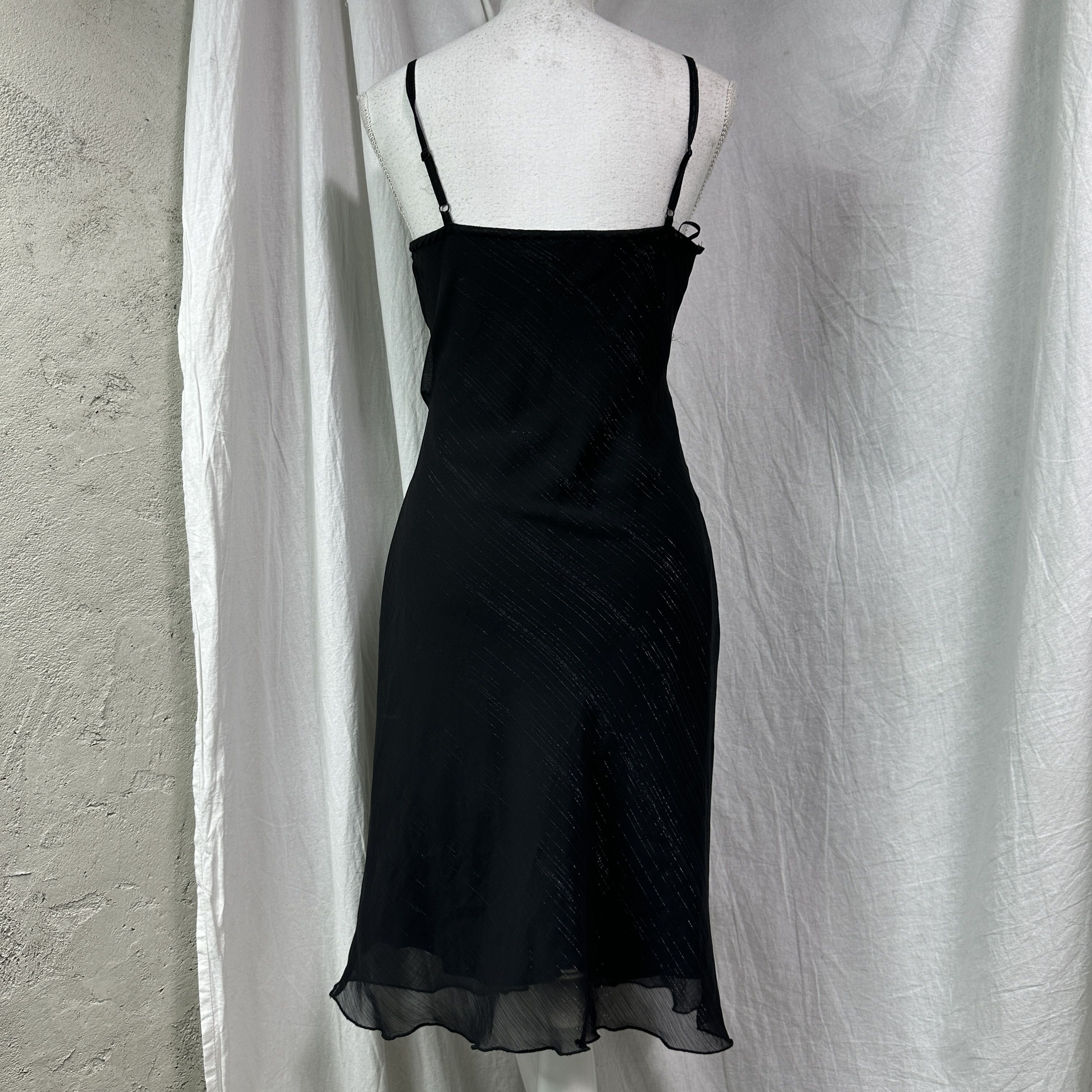 Vintage Vintage Avant Garde Grunge Opium Sequins Dress Y2K Size M / US 6-8 / IT 42-44 - 6 Thumbnail