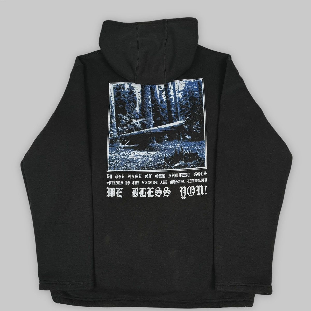 Band Tees Vintage 1996 Nokturnal Mortum ‘Lunar Poetry’ Metal Hoodie Size US XL / EU 56 / 4 - 2 Thumbnail