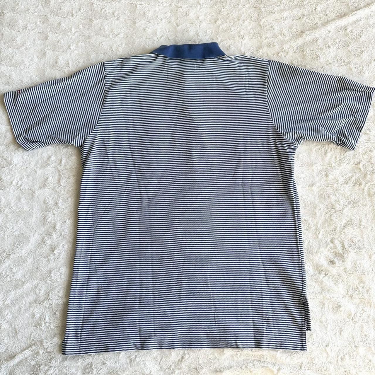 Polo Ralph Lauren Vintage Polo Ralph Lauren Shirt Mens XL Blue Cotton Striped Size US XL / EU 56 / 4 - 3 Thumbnail