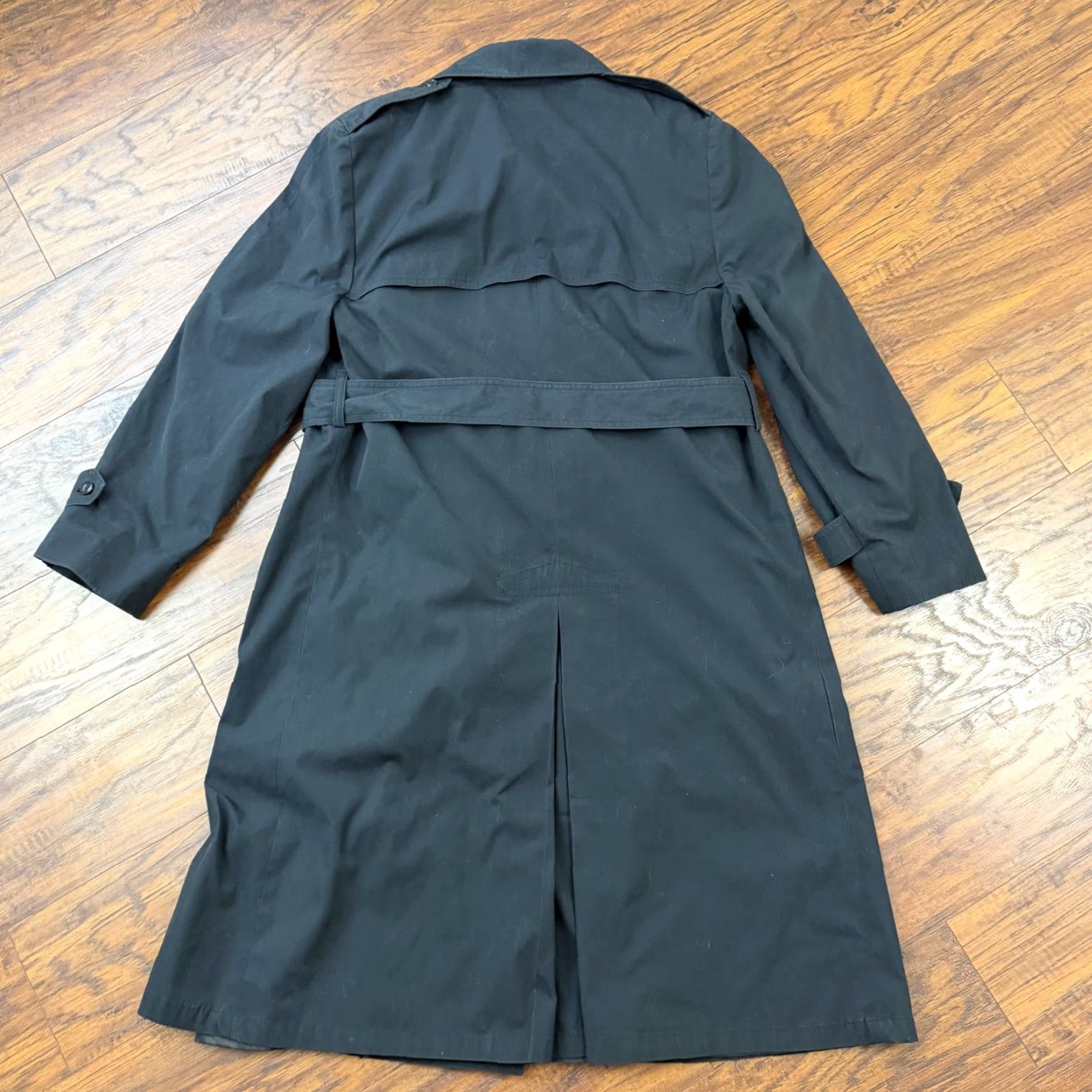 Vintage VINTAGE US Army Coat Womens 18 S Black Lined All Weather Removable Liner 90s USA Size XL / US 12-14 / IT 48-50 - 7 Thumbnail
