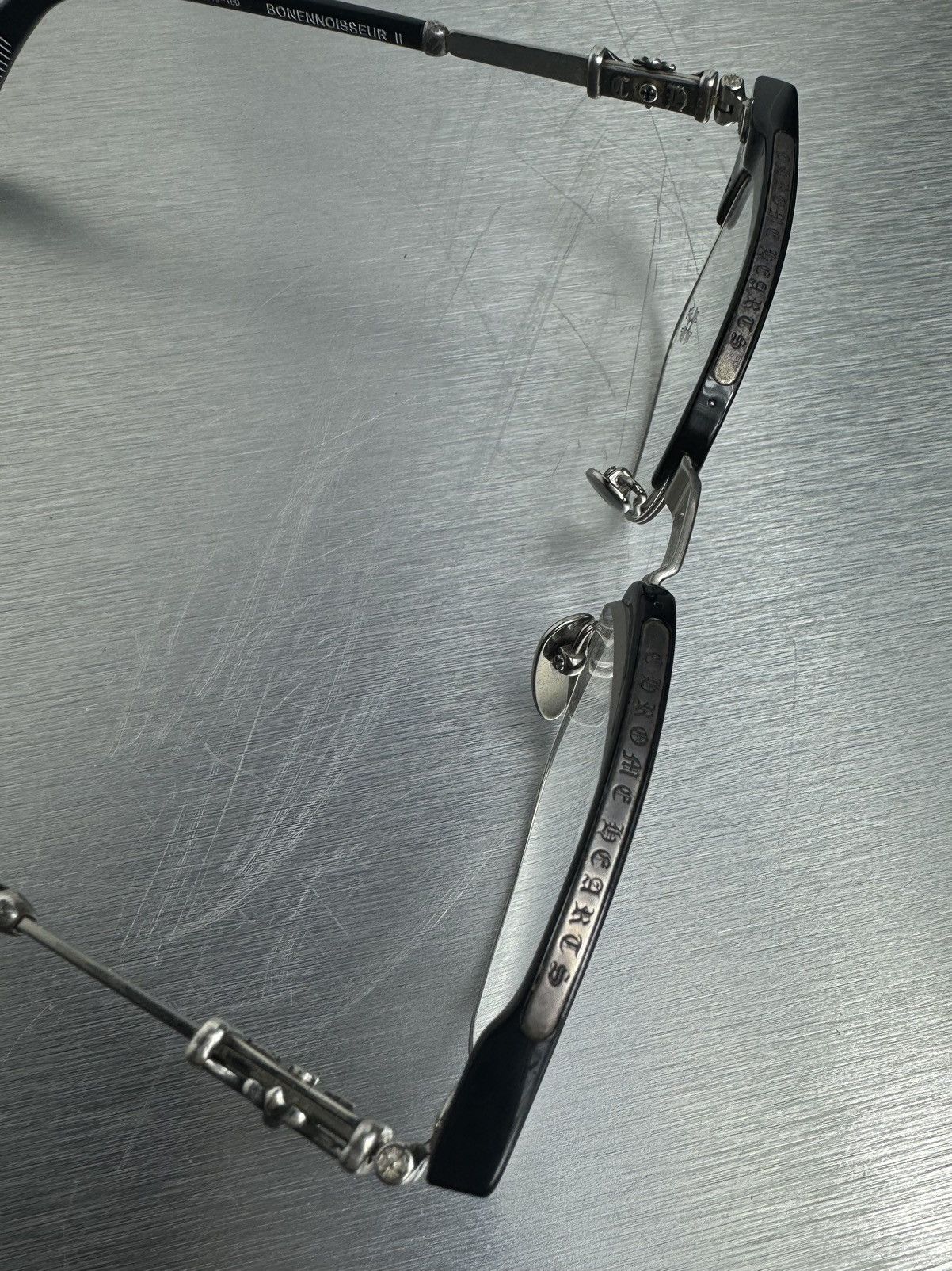 Chrome Hearts Chrome Hearts Bonennoisseur II Glasses Size ONE SIZE - 11 Thumbnail