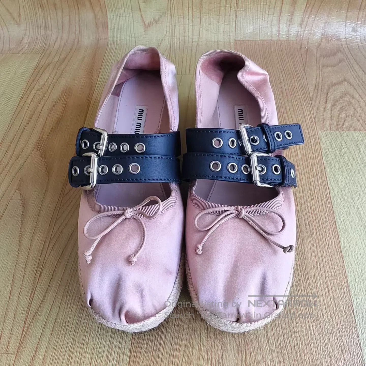Miu Miu Miu Miu Platform Ballet Flats| Size US 7 / IT 37 - 4 Thumbnail