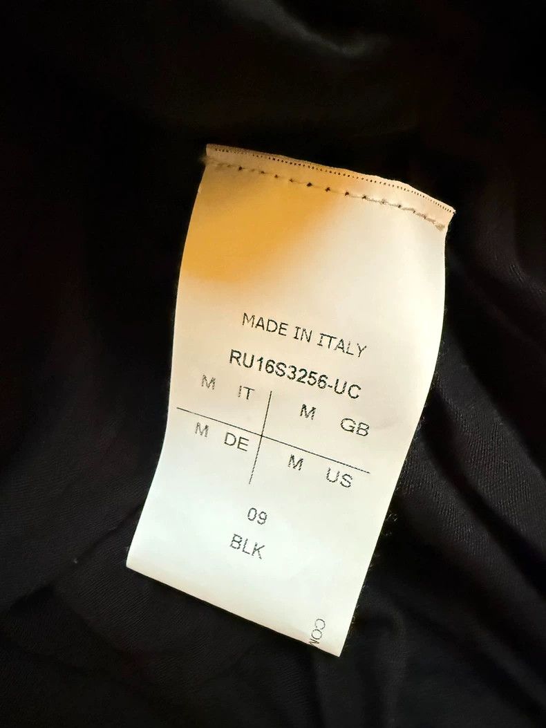 Rick Owens Rick owens Black double ribbed short sleeves 2506-Nextarrow Size US M / EU 48-50 / 2 - 3 Thumbnail