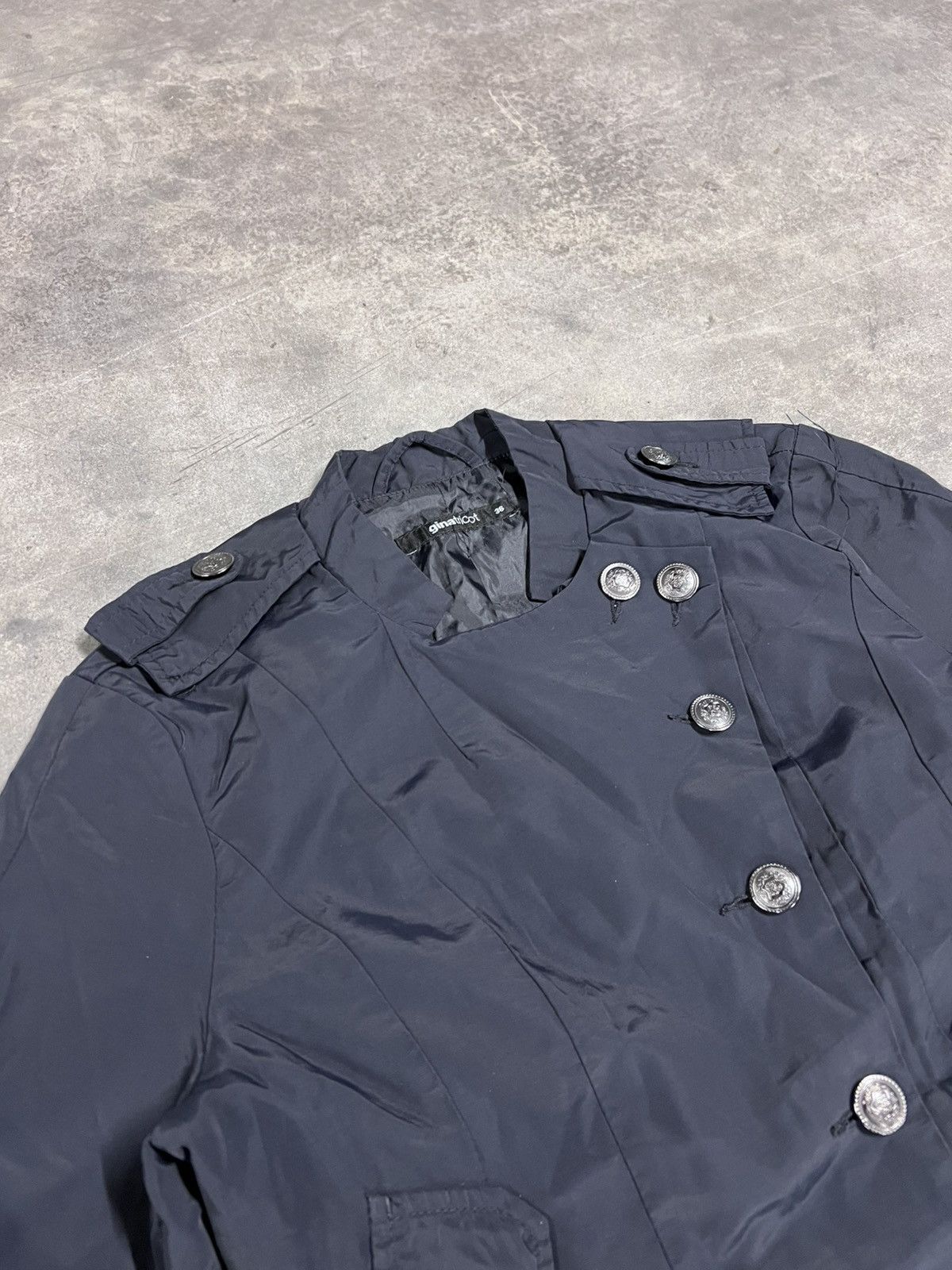 Hedi Slimane Napoleon Asymmetrical Indie Sleaze Avant Garde Jacket Size L / US 10 / IT 46 - 4 Thumbnail