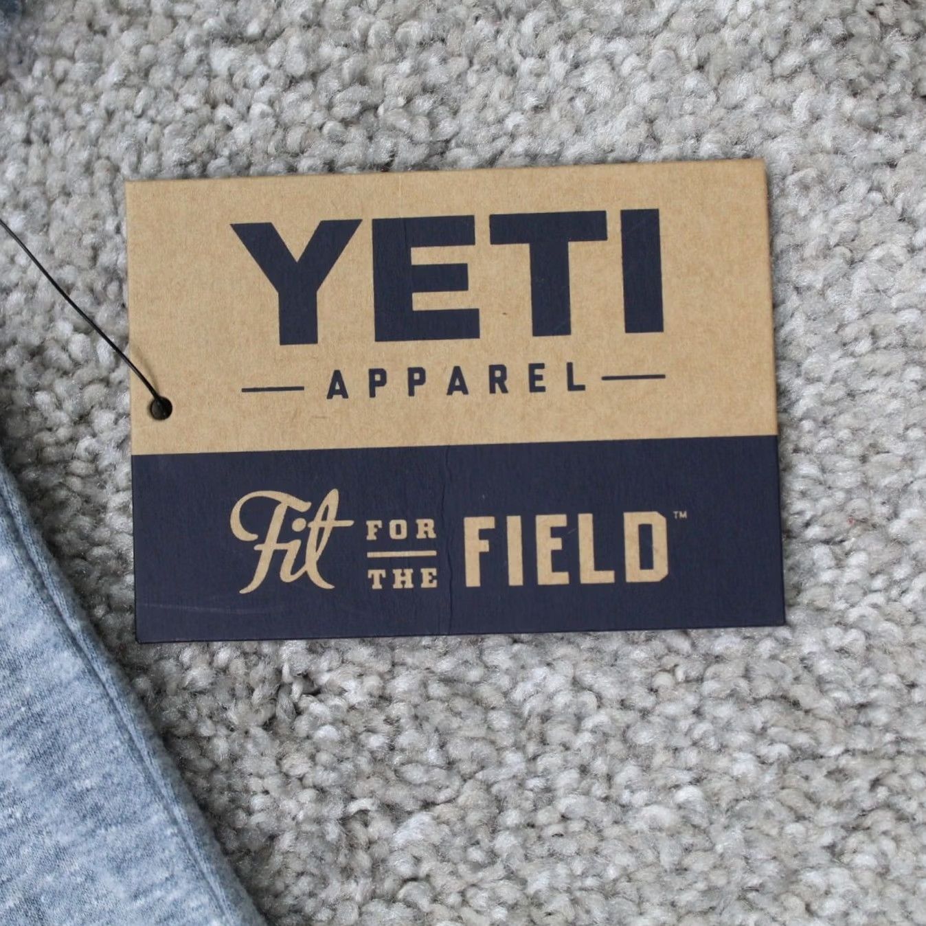 Yeti Yeti Shirt Womens Large Gray Stripe Cotton/Poly/Rayon S/S Pullover NWT Size L / US 10 / IT 46 - 4 Thumbnail