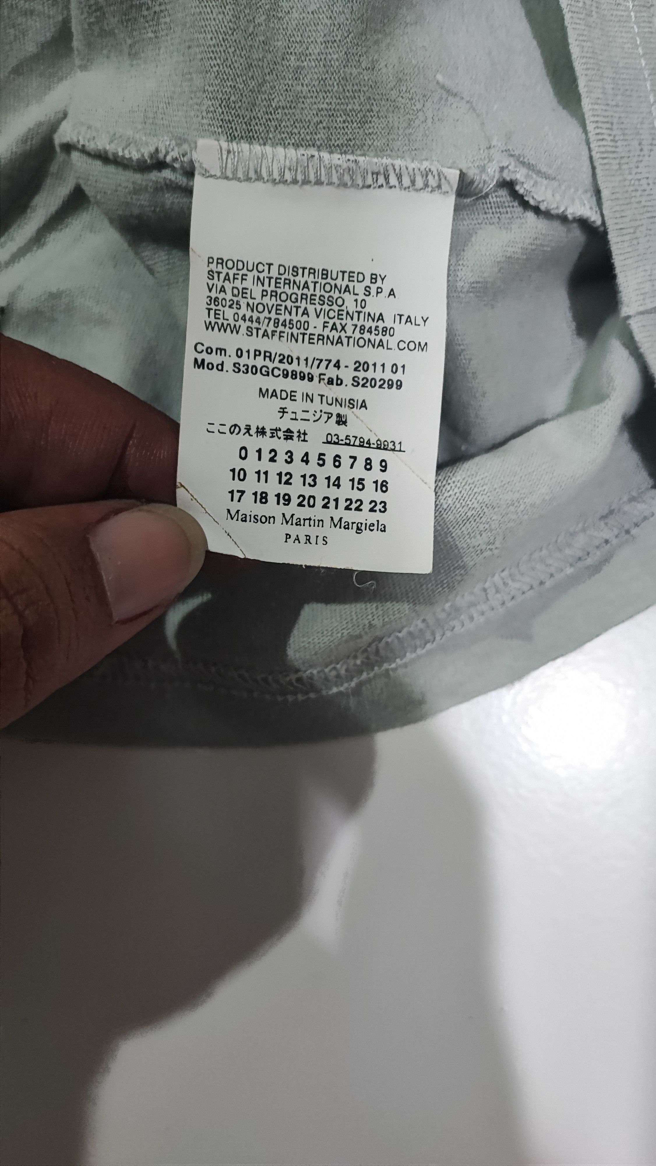 Maison Margiela MAISON MARTIN MARGIELA AIDS reflection wording t-shirt Size US M / EU 48-50 / 2 - 10 Thumbnail