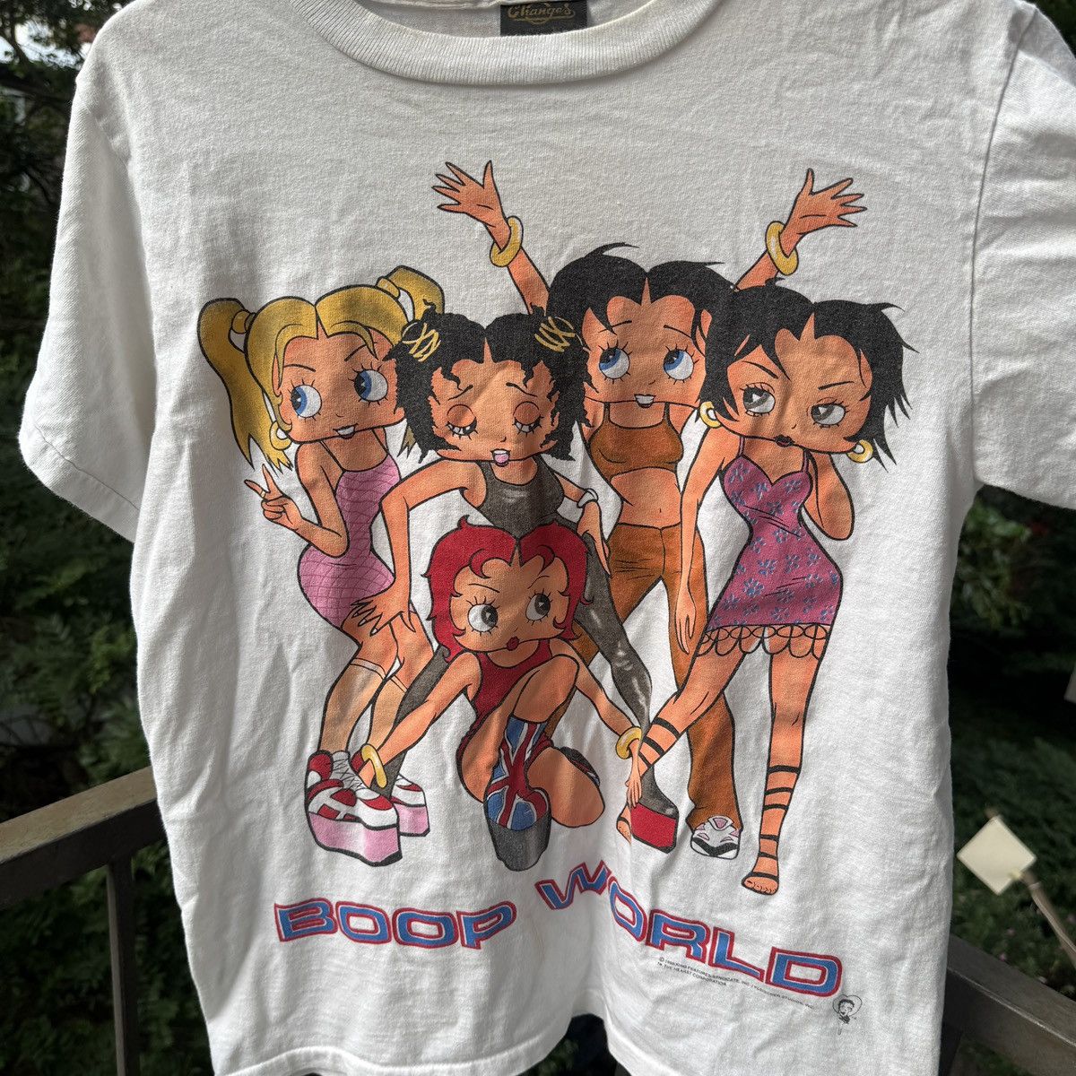 Vintage 90s Faded Betty Boop Spice Girls Tee ERD Grunge Chrome Size US M / EU 48-50 / 2 - 7 Thumbnail