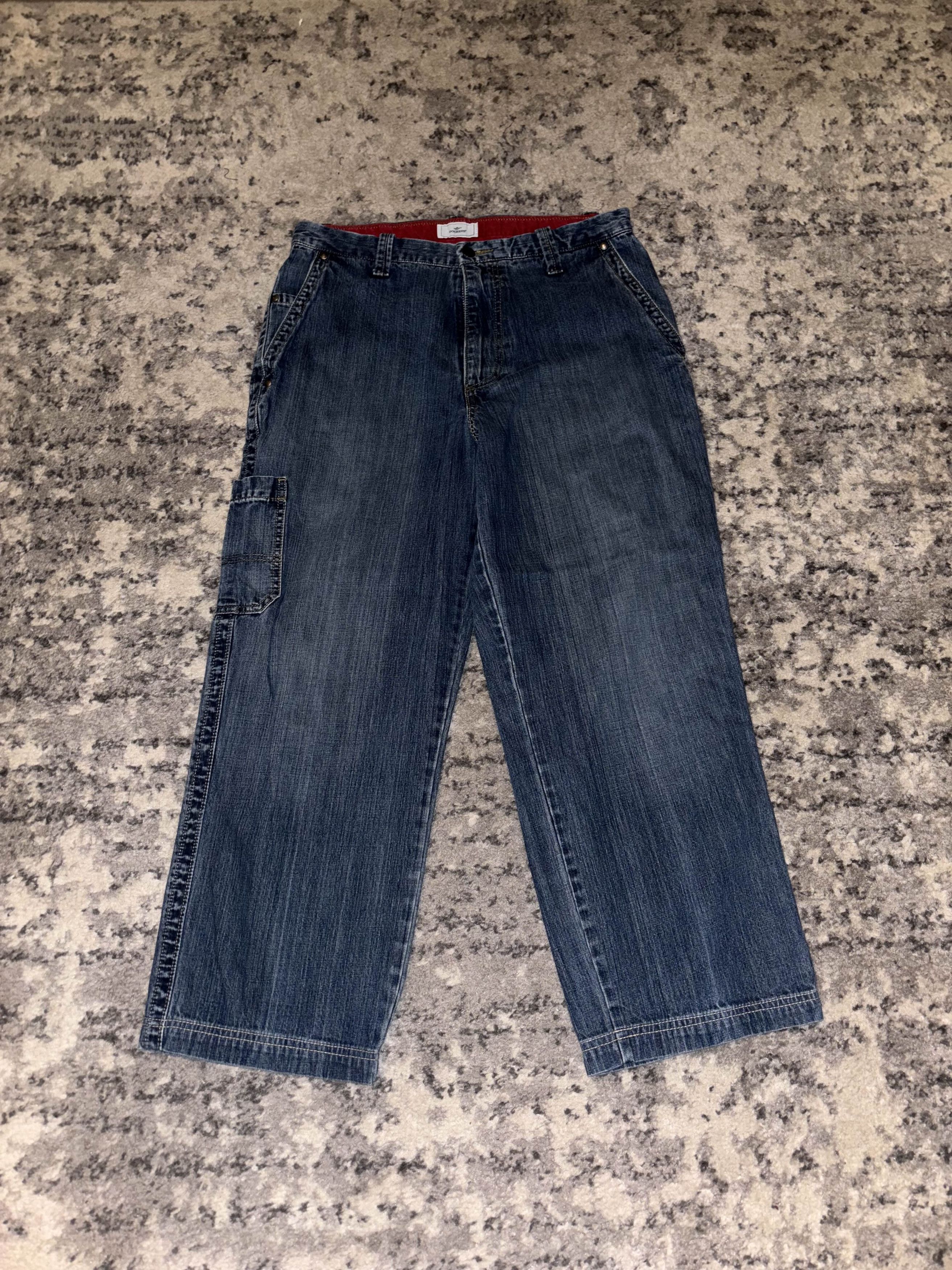 Dockers Y2K Dockers Baggy Cargo Denim Size US 34 / EU 50 - 1 Thumbnail