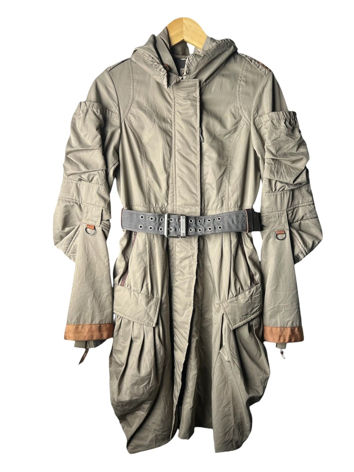 Marithe + Francois Girbaud Marithe Francois Girbaud Belted Cargo Jacket Size US M / EU 48-50 / 2 - 1 Thumbnail