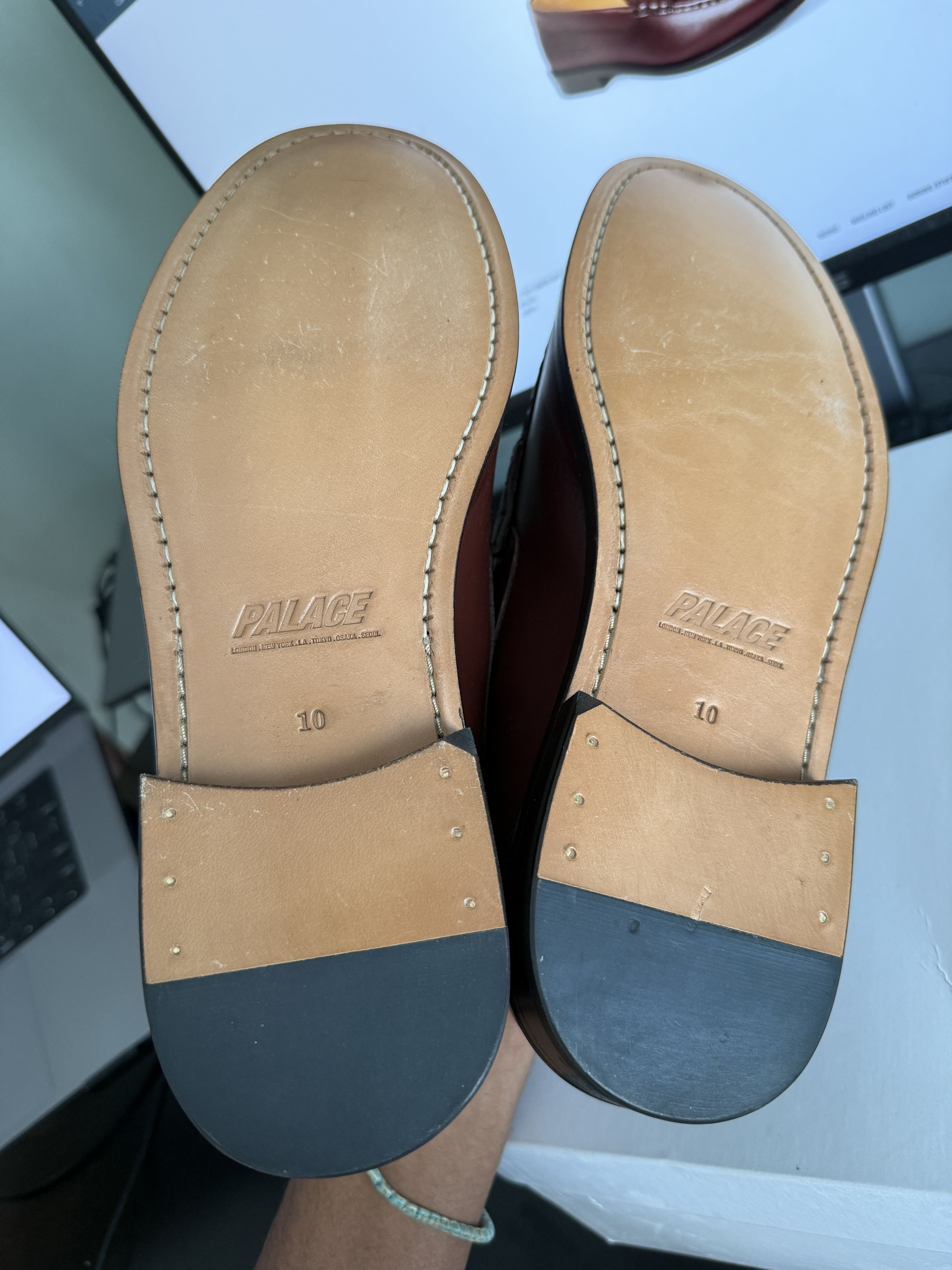 Palace Out Out Penny Loafers Size US 11 / EU 44 - 7 Thumbnail
