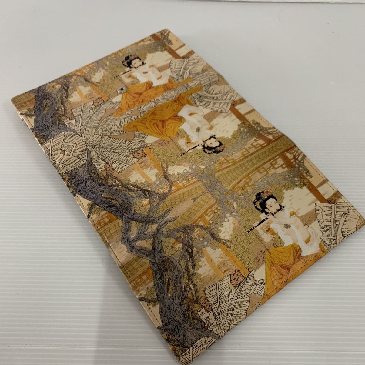 Japanese Brand Chinese Design Leather Vintage Wallet Size ONE SIZE - 9 Thumbnail