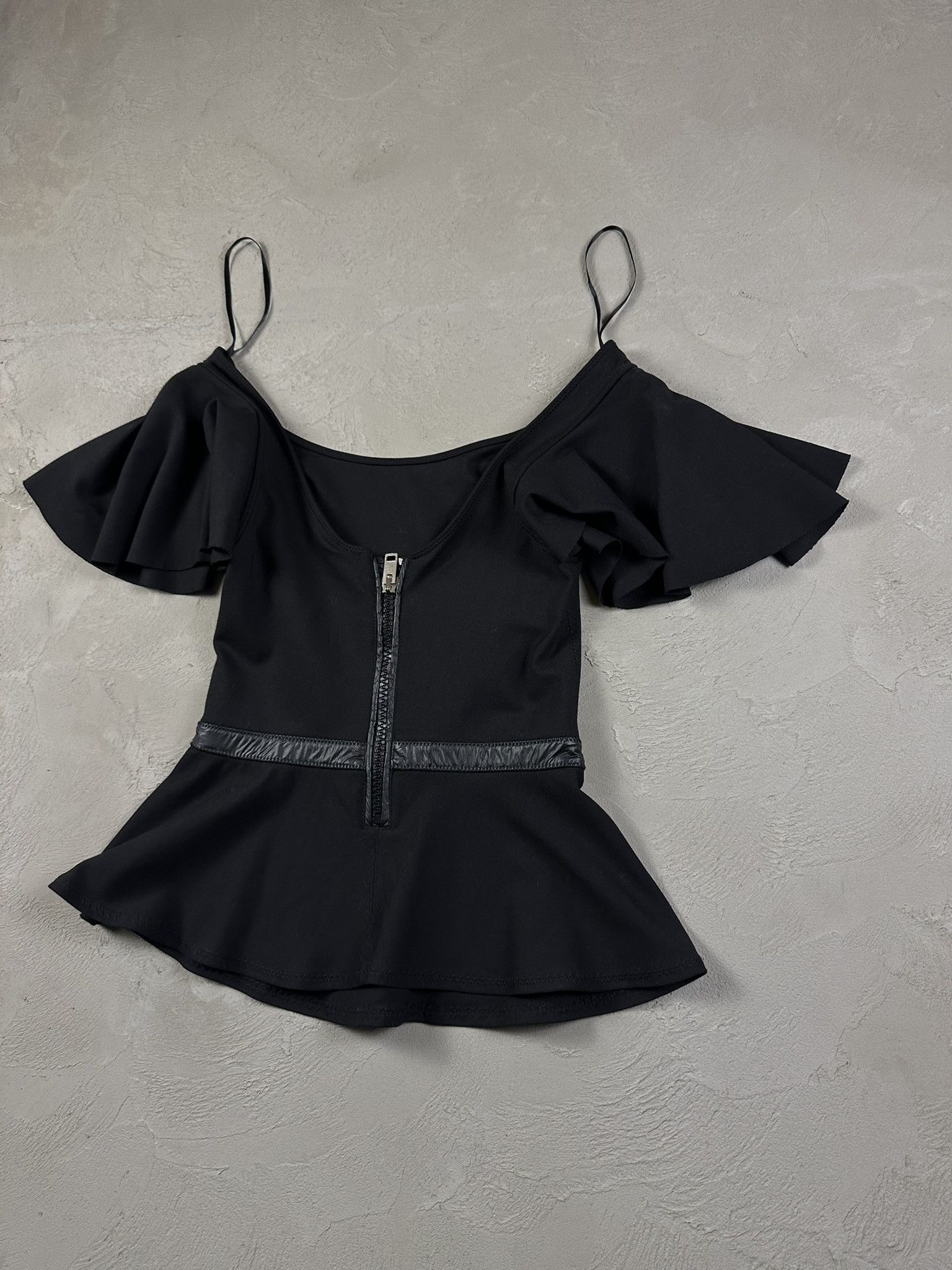 Diesel Vintage Y2k Diesel Avant Garde Blouse 2000s Size M / US 6-8 / IT 42-44 - 3 Thumbnail