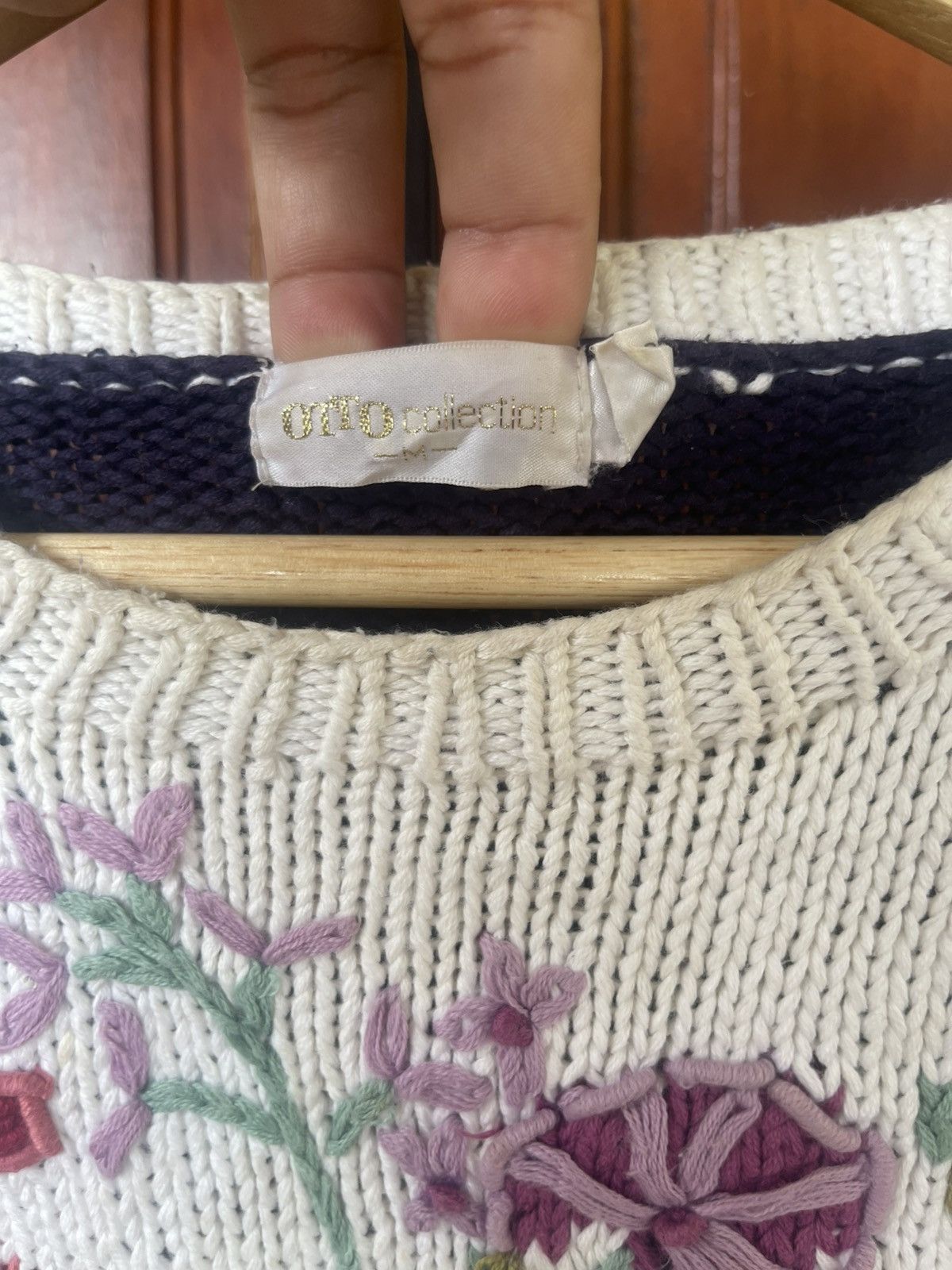 Designer × Handmade × Otto Very rare OTTO COLLECTION CABLE KNITWEAR Size M / US 6-8 / IT 42-44 - 9 Thumbnail