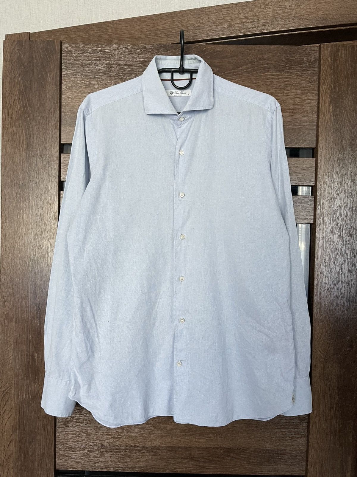 Loro Piana Loro Piana Button Up Shirt Long Sleeve Size US M / EU 48-50 / 2 - 2 Thumbnail