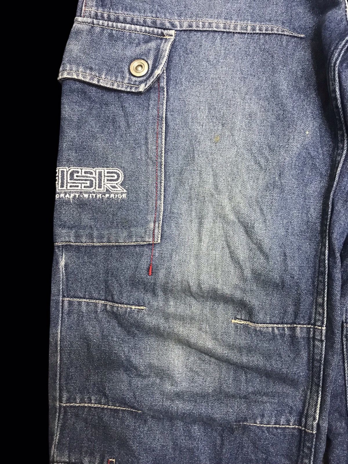 Japanese Brand 💥BAGGY💥TRANSER BAGGY RAPPER DENIM F294 Size US 27 - 9 Thumbnail