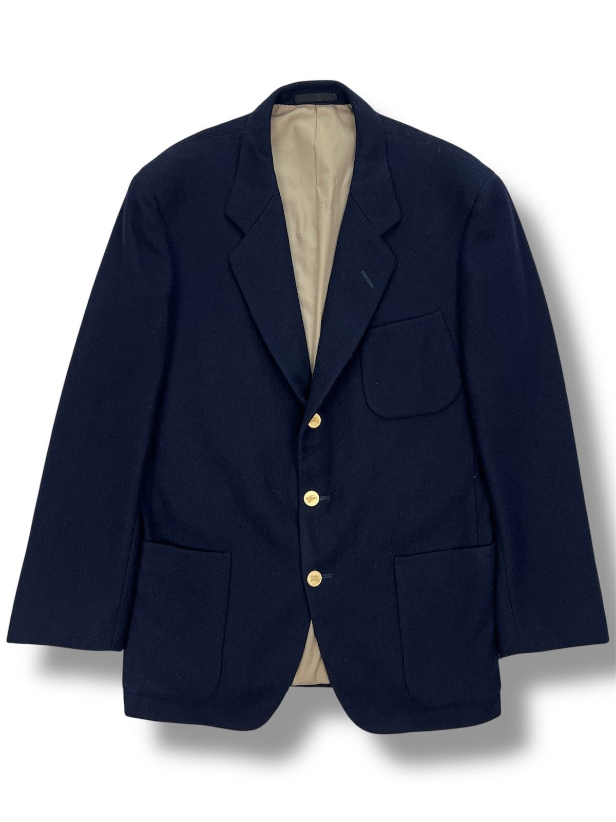 Burberrys Prorsum Golden Button Blazer