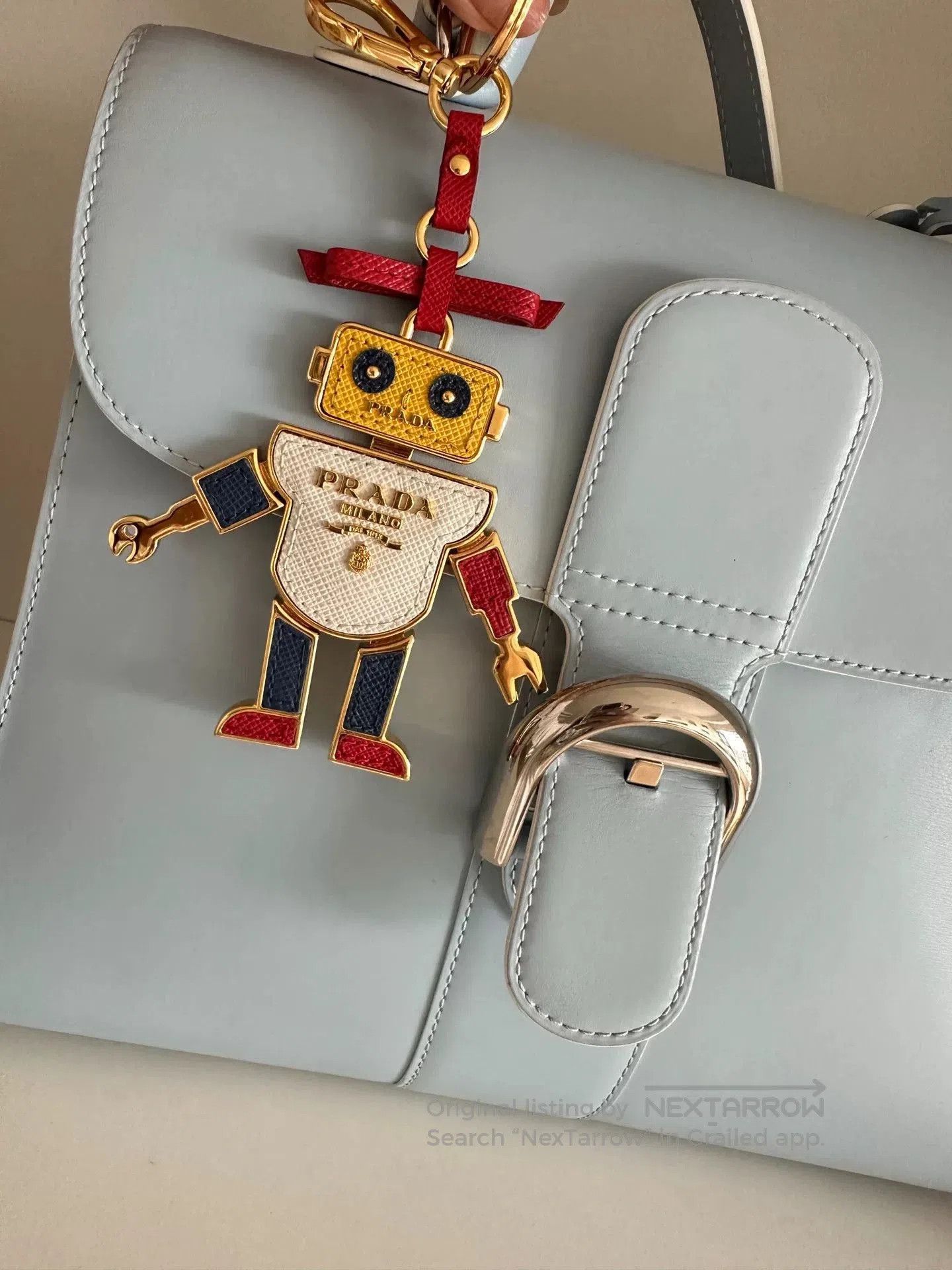 Prada Prada Robot Charm Keychain. Size ONE SIZE - 4 Thumbnail