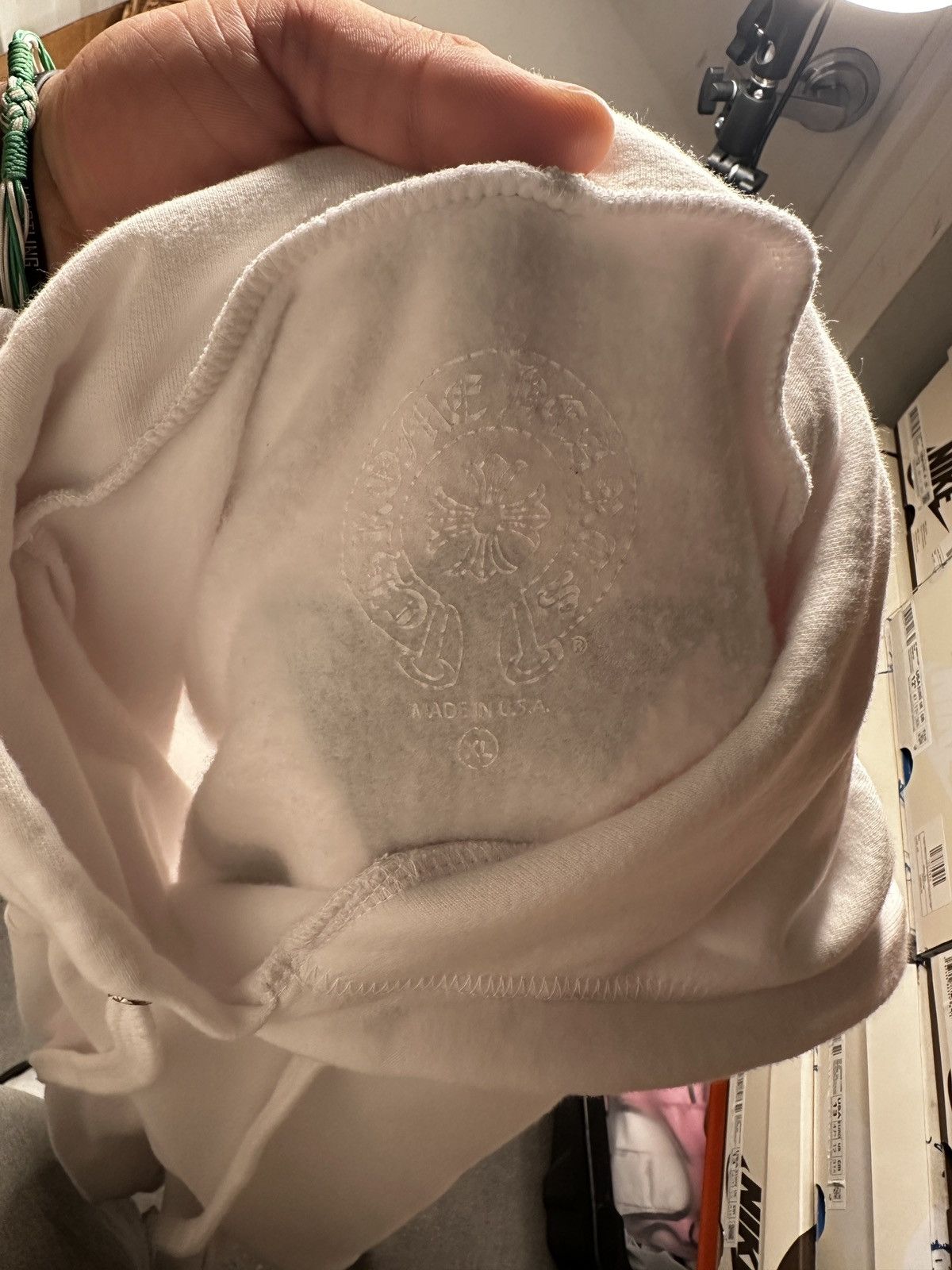 Chrome Hearts Chrome Hearts St. Barth's Exclusive Hoodie White Size US XL / EU 56 / 4 - 7 Thumbnail