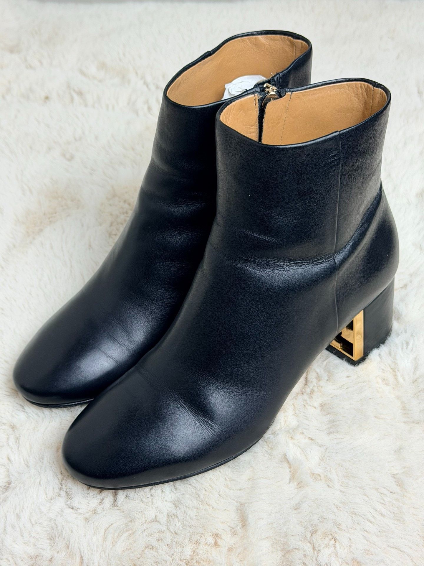 Tory Burch Tory Burch Gold Boots us_7 Women Size US 7 / IT 37 - 1 Thumbnail