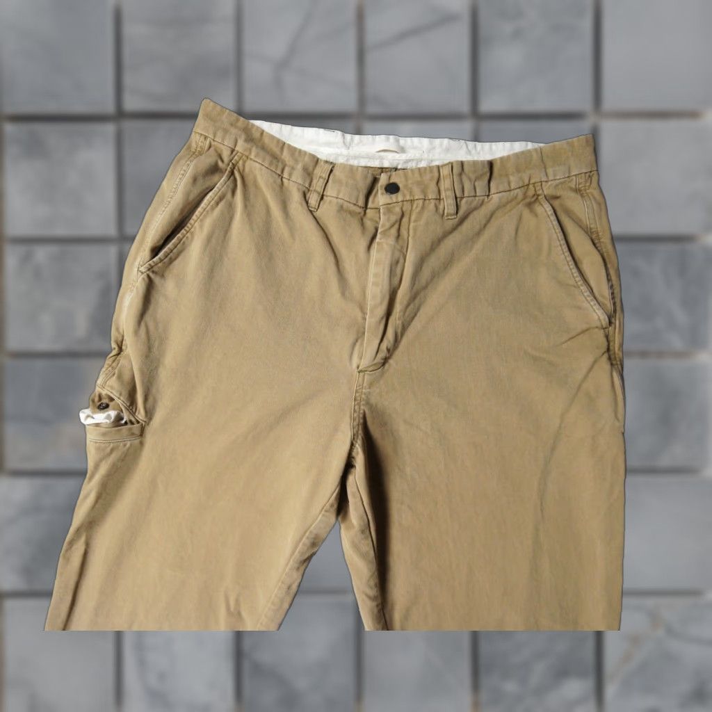 Norse Projects Norse Projects Pants Mens 32 Beige Khaki Chino Laurits Herringbone Cargo Casual Size US 32 / EU 48 - 1 Thumbnail