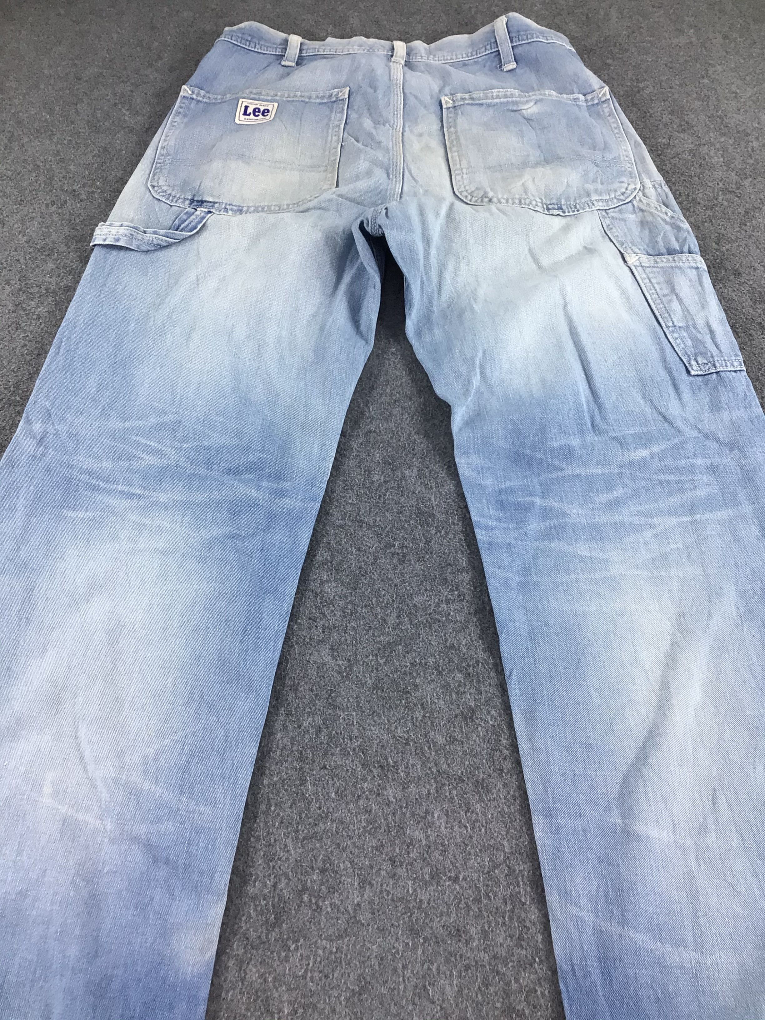 Lee × Vintage Vintage Lee Work Wear Jeans-JM138 Size US 31 - 4 Thumbnail