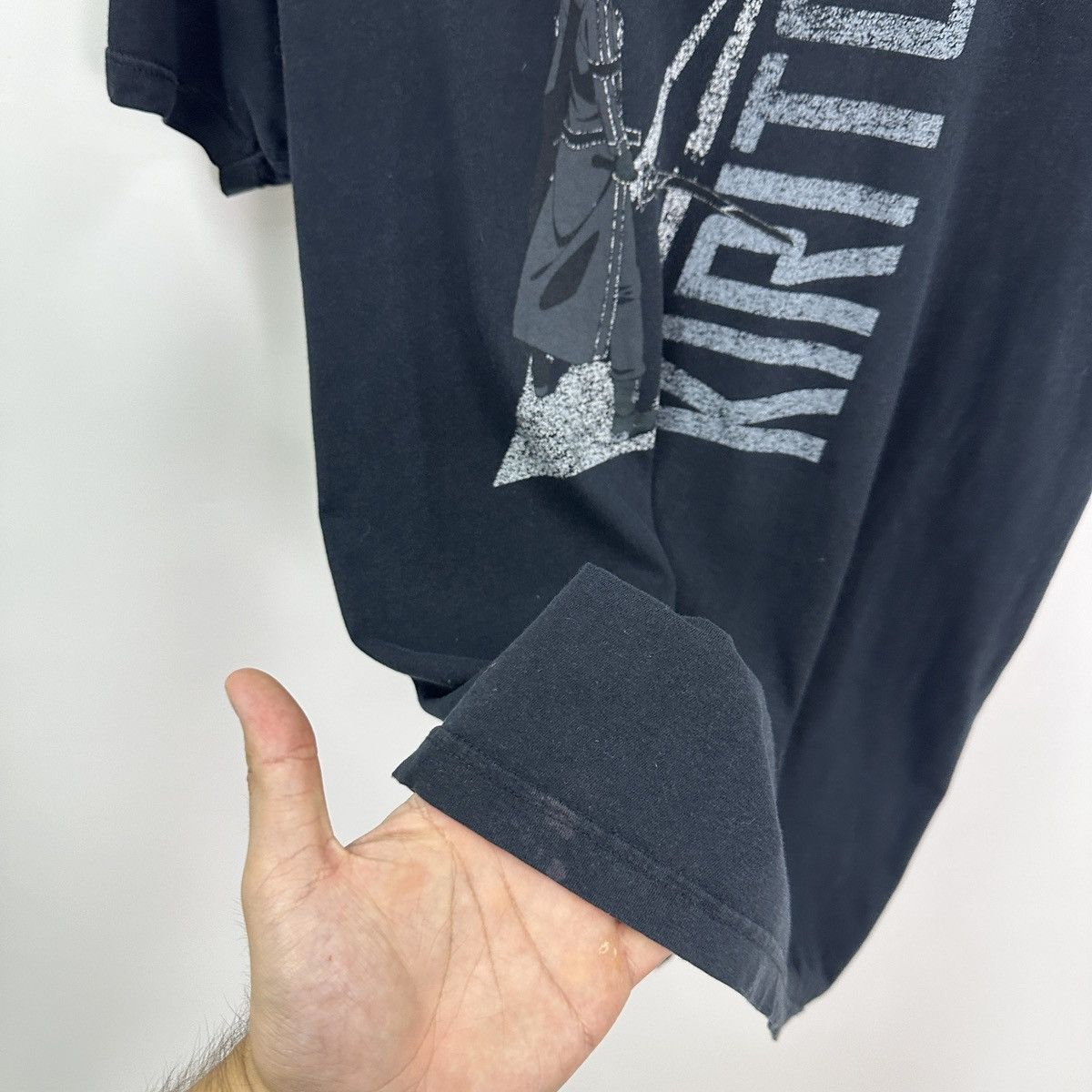 Anime Vintage 00s Anime Sword Art Online Kirito tee Aniplex y2k og Size US M / EU 48-50 / 2 - 5 Thumbnail