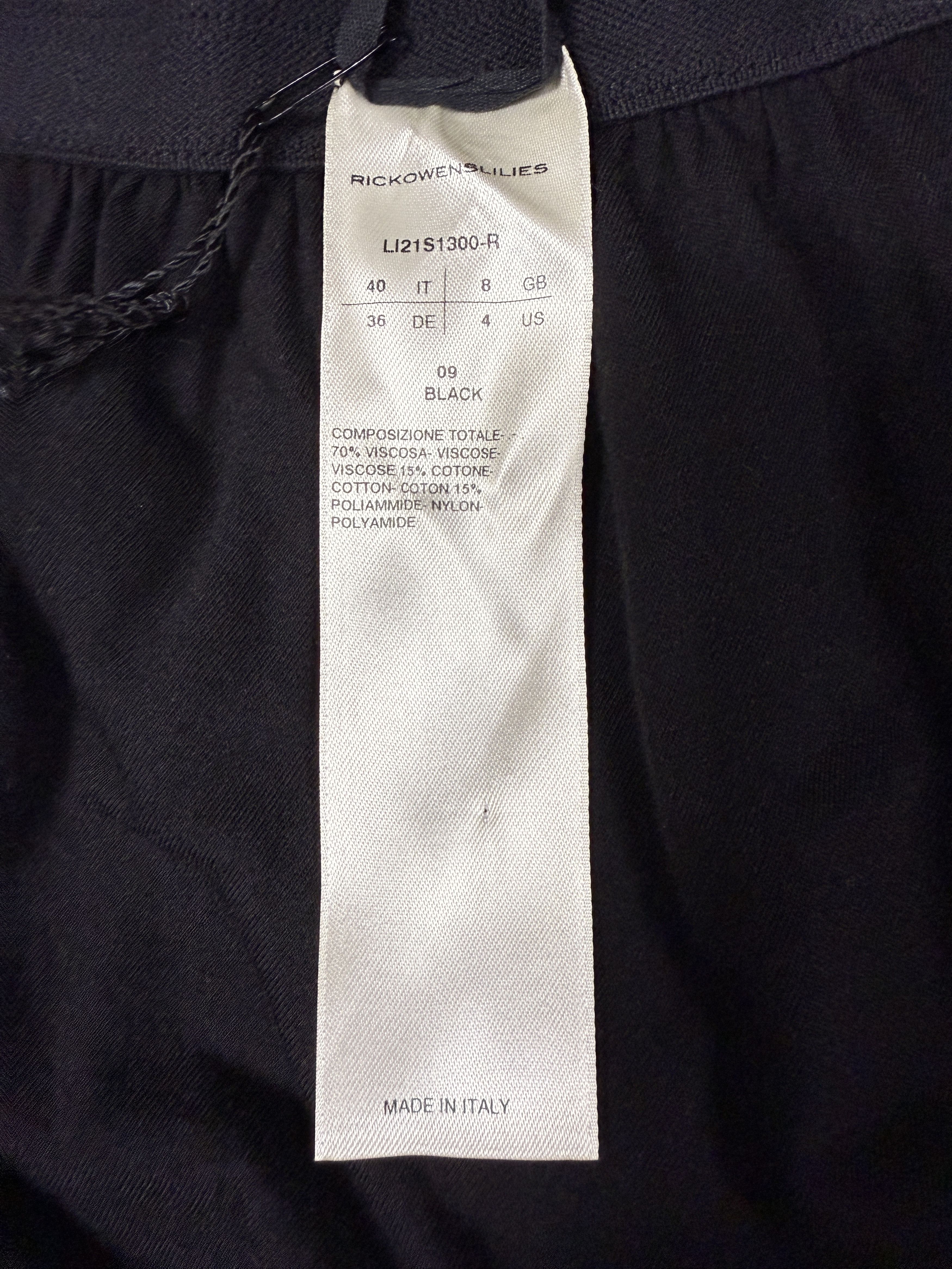 Rick Owens Lilies $575 Rick Owens Lilies Ruched Pencil Skirt Size 27" / US 4 / IT 40 - 9 Thumbnail
