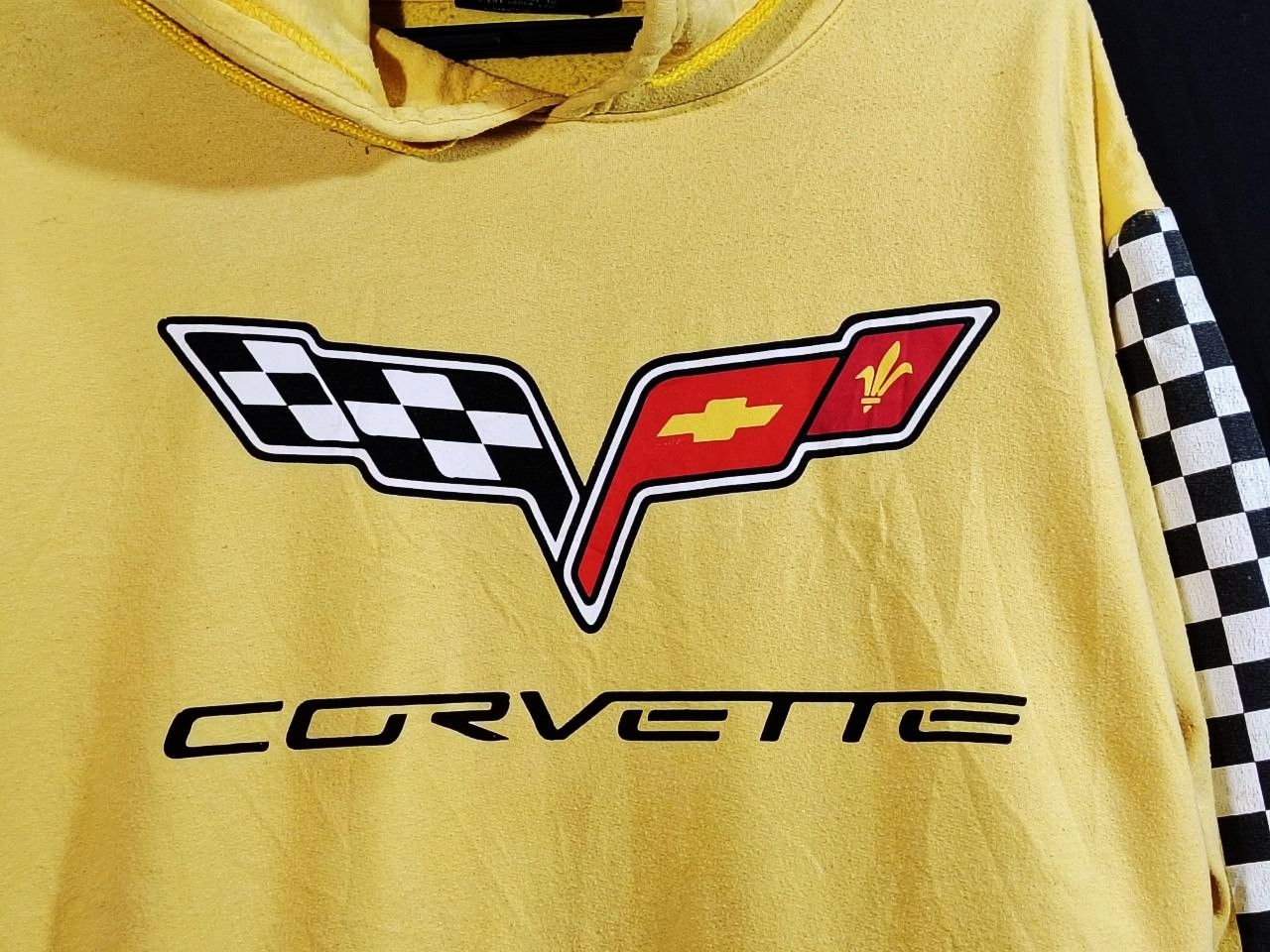 Other Corvette Racing Hoodie – Beautiful and Rare Yellow Edition Size US L / EU 52-54 / 3 - 3 Thumbnail