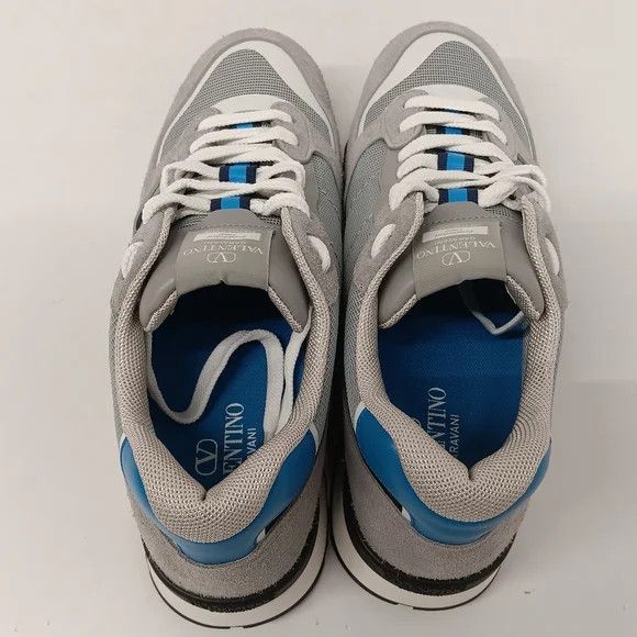 Valentino Valentino VLogo Pace Ash Gray Low Top Sneakers - EU44 US11 Size US 11 / EU 44 - 11 Thumbnail