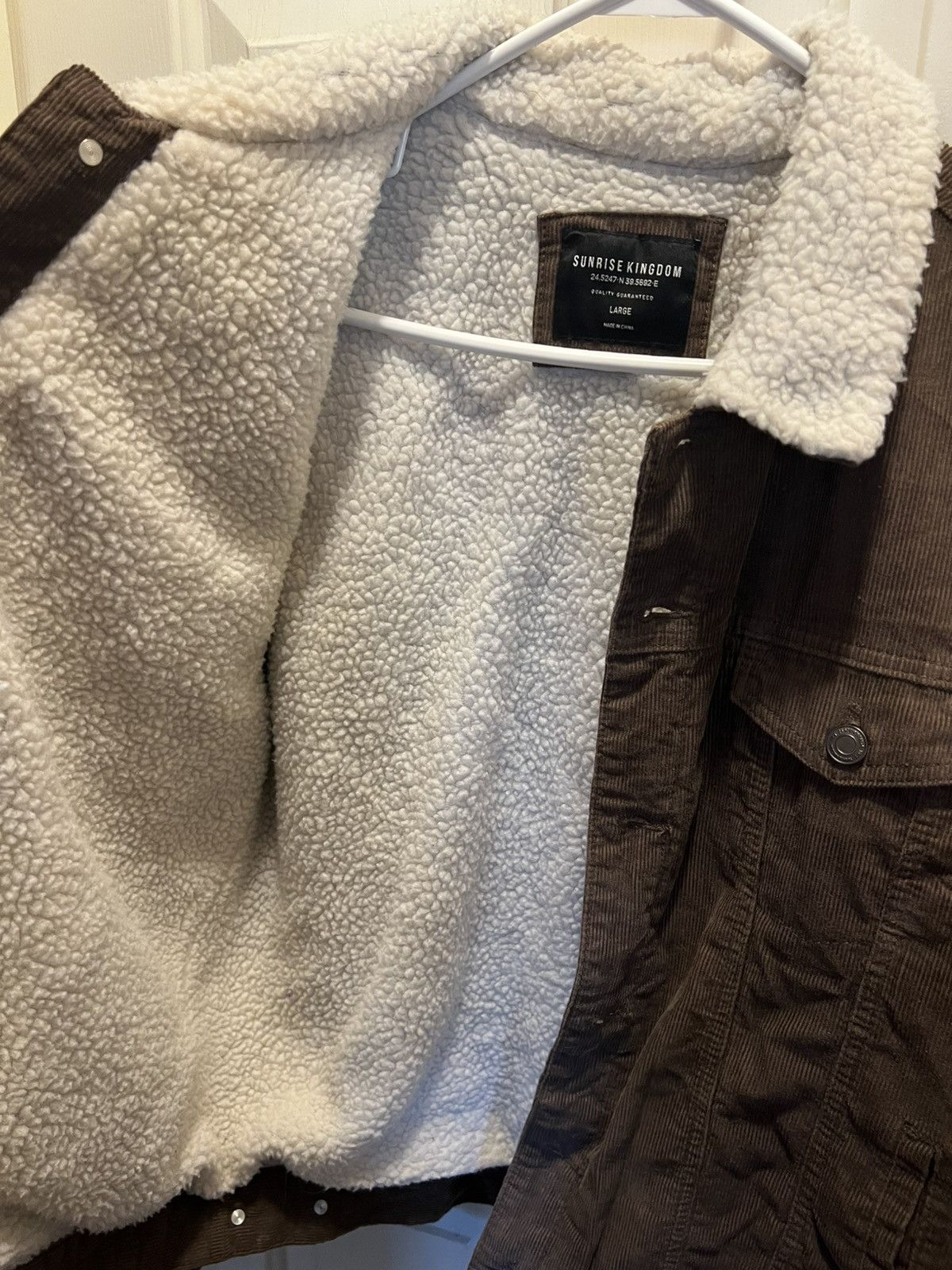 Other Brown Corduroy button up jacket Size US L / EU 52-54 / 3 - 3 Thumbnail