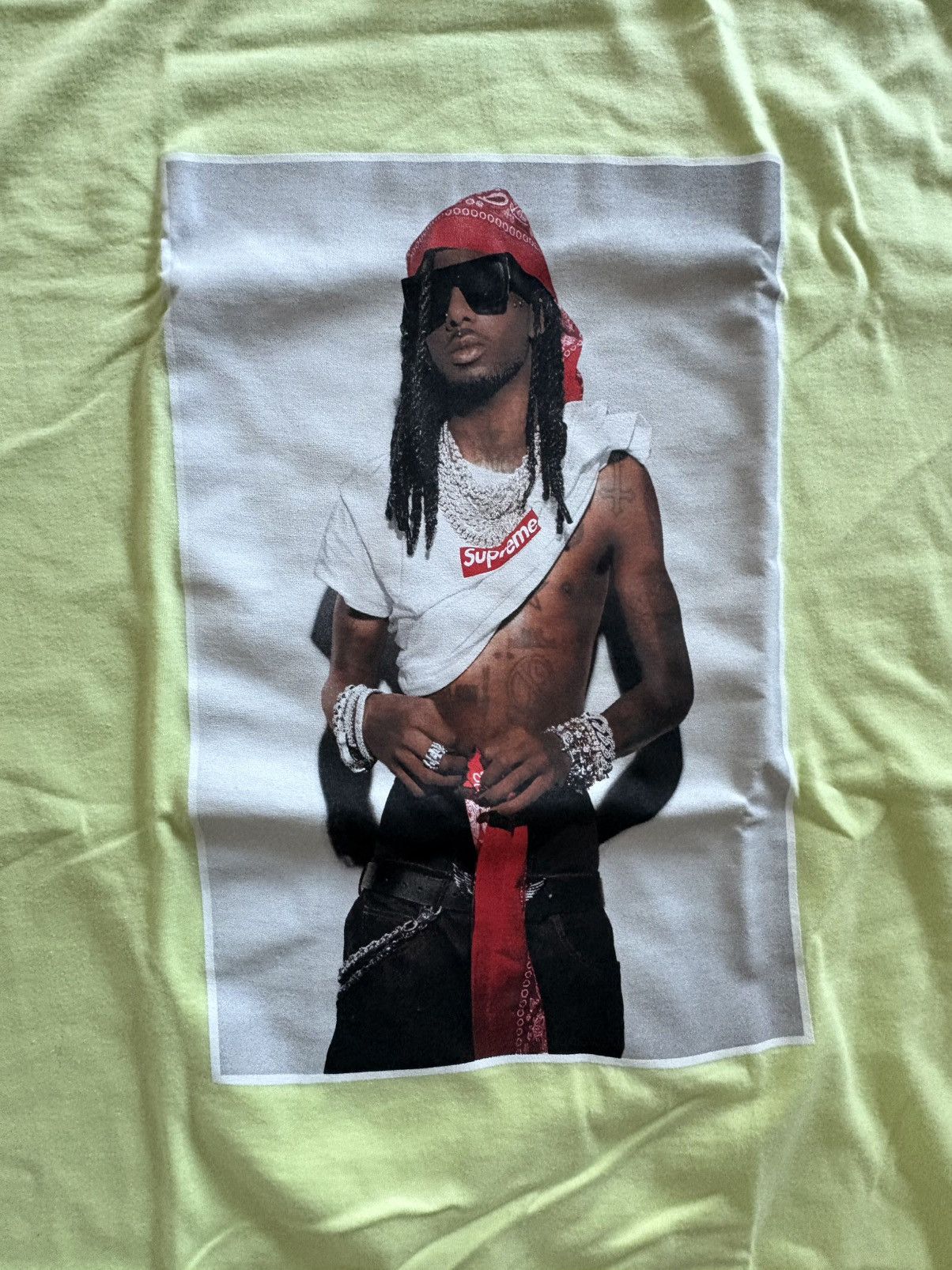 Supreme playboi carti x supreme tee Size US L / EU 52-54 / 3 - 2 Thumbnail