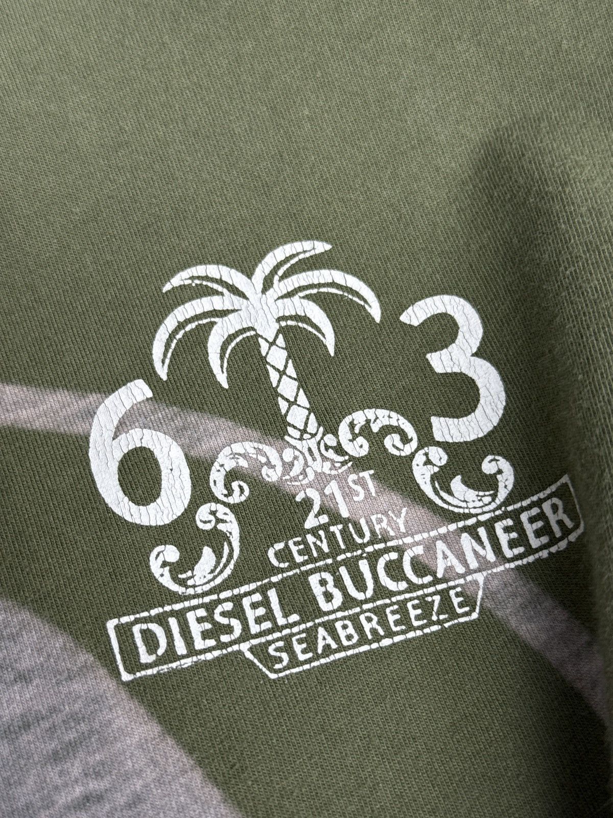 Diesel Diesel vintage jumper pullover khaki green Size US M / EU 48-50 / 2 - 4 Thumbnail