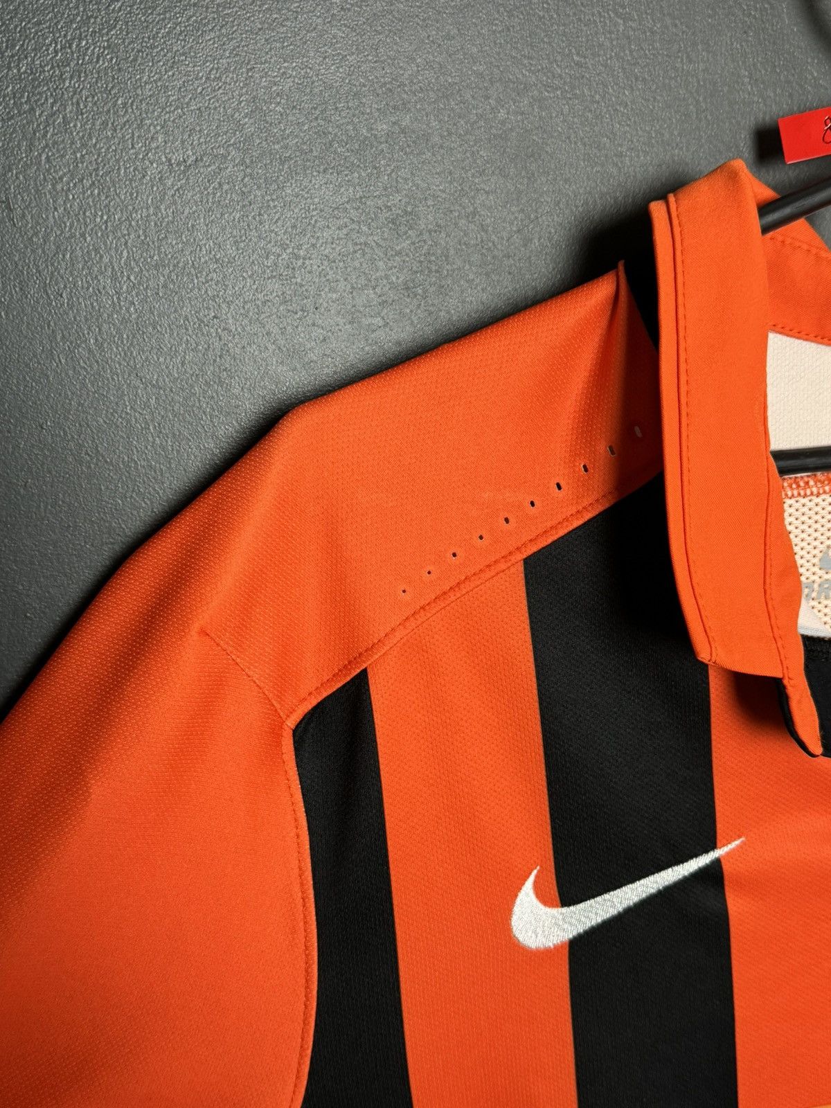Nike Shakhtar Donetsk 15/16 Home Match Worn Football Jersey Shirt Size US L / EU 52-54 / 3 - 11 Thumbnail