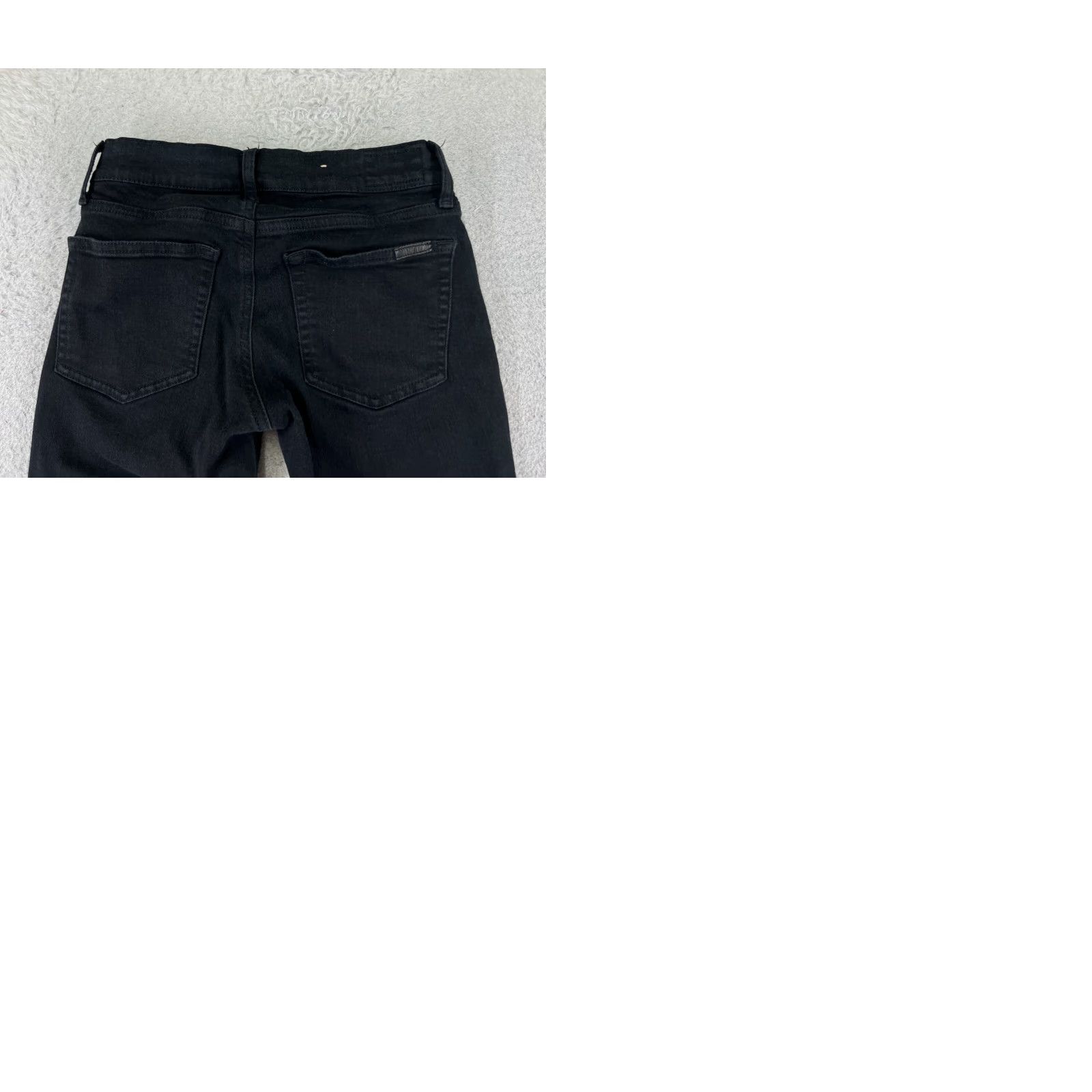 Dickies Polo Ralph Lauren Jeans Womens 24X30 Denim Black Skinny Low Rise Cotton 5-Pocket Dickies City Preppy 90s Mens Girls Size 26" / US 2 / IT 38 - 10 Thumbnail
